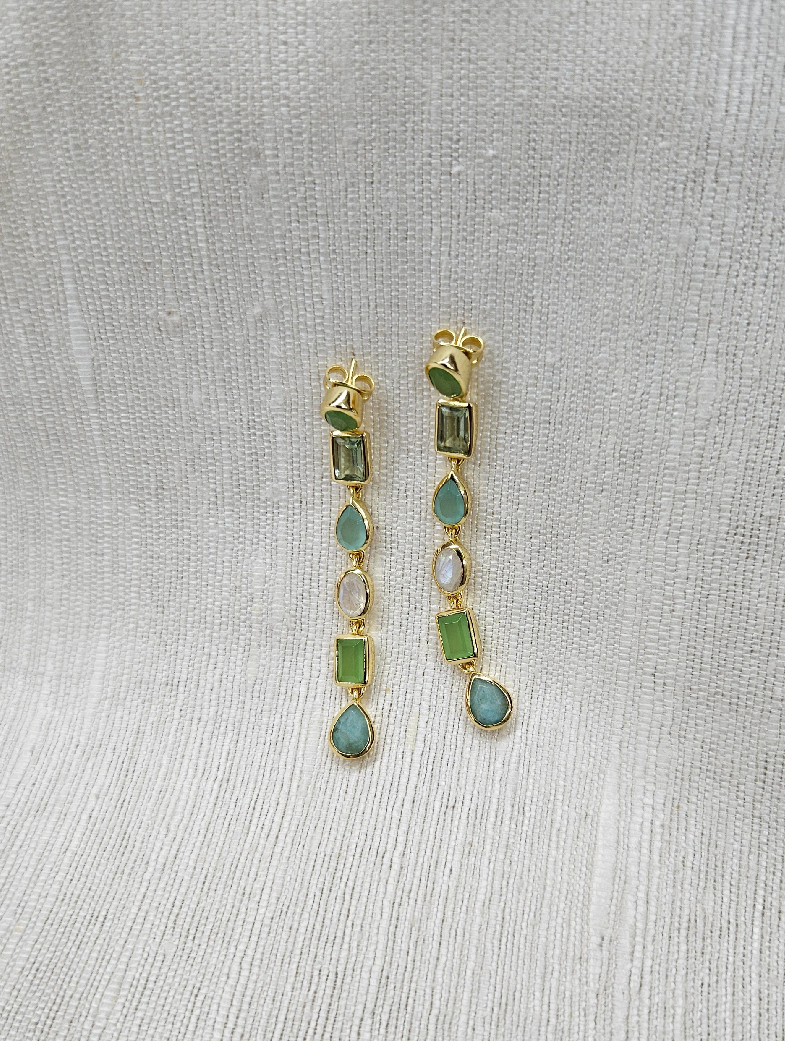 Aarya Earrings - Sea - Image 2