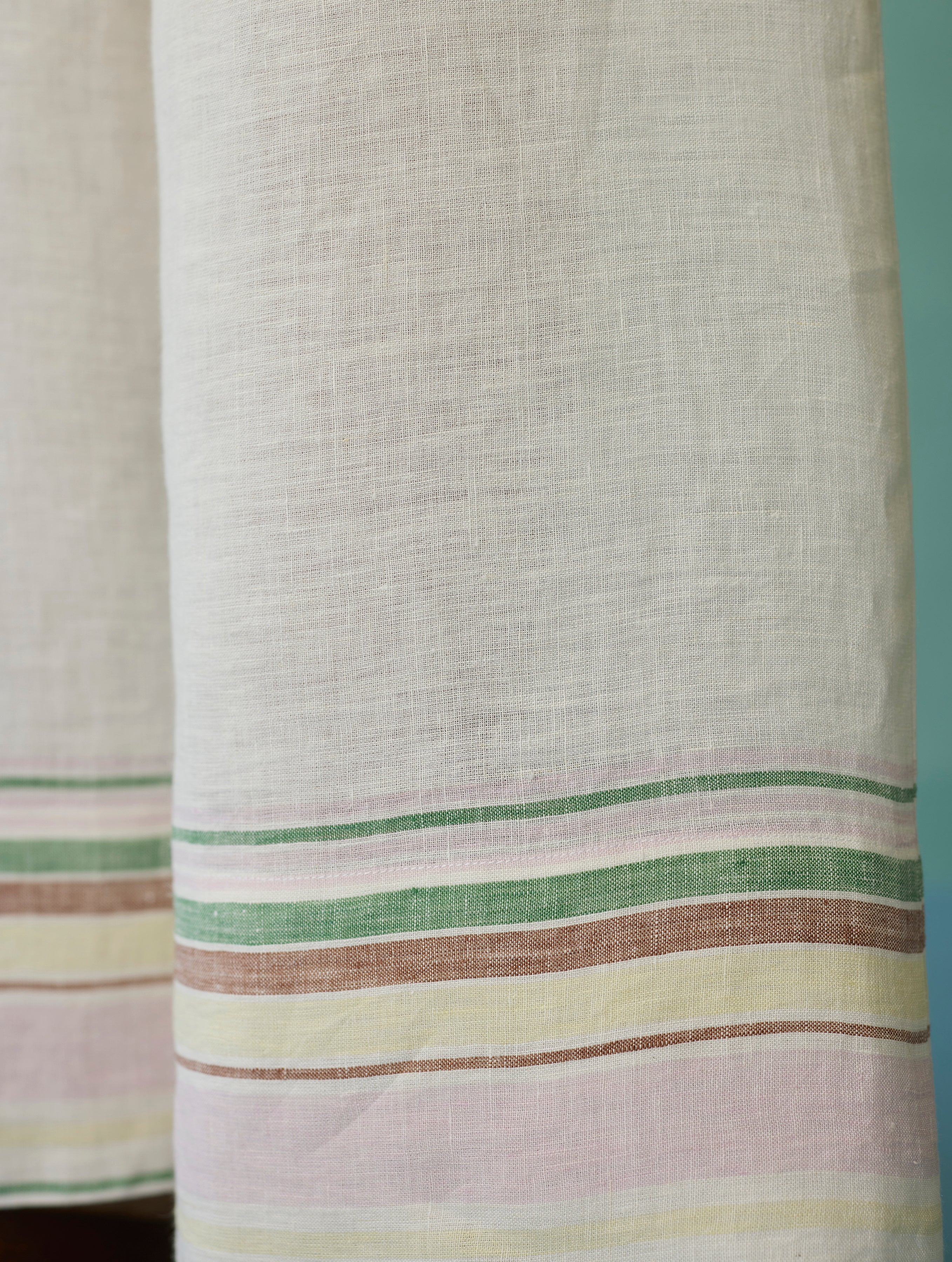 Amaya Border Linen Co-ord Set - Ivory - Image 13