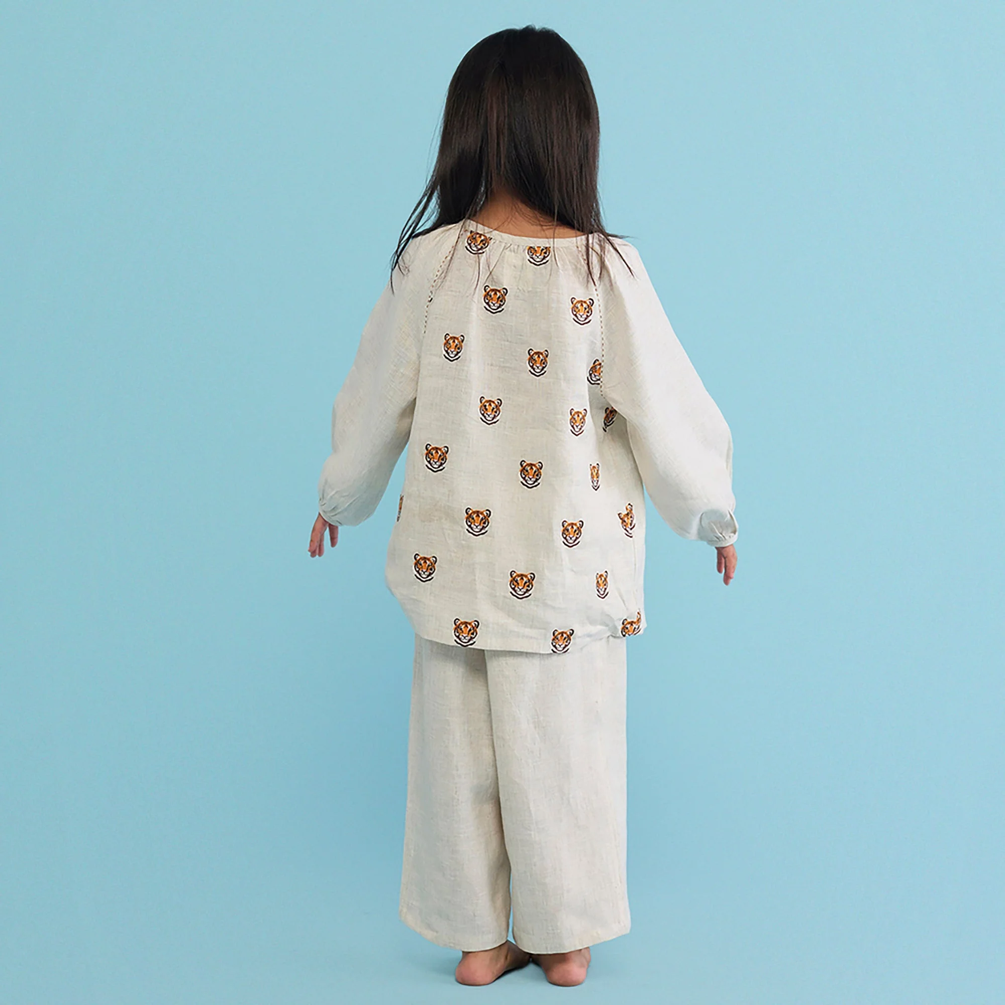 Aurel Linen Co-Ord set - Natural - Image 8
