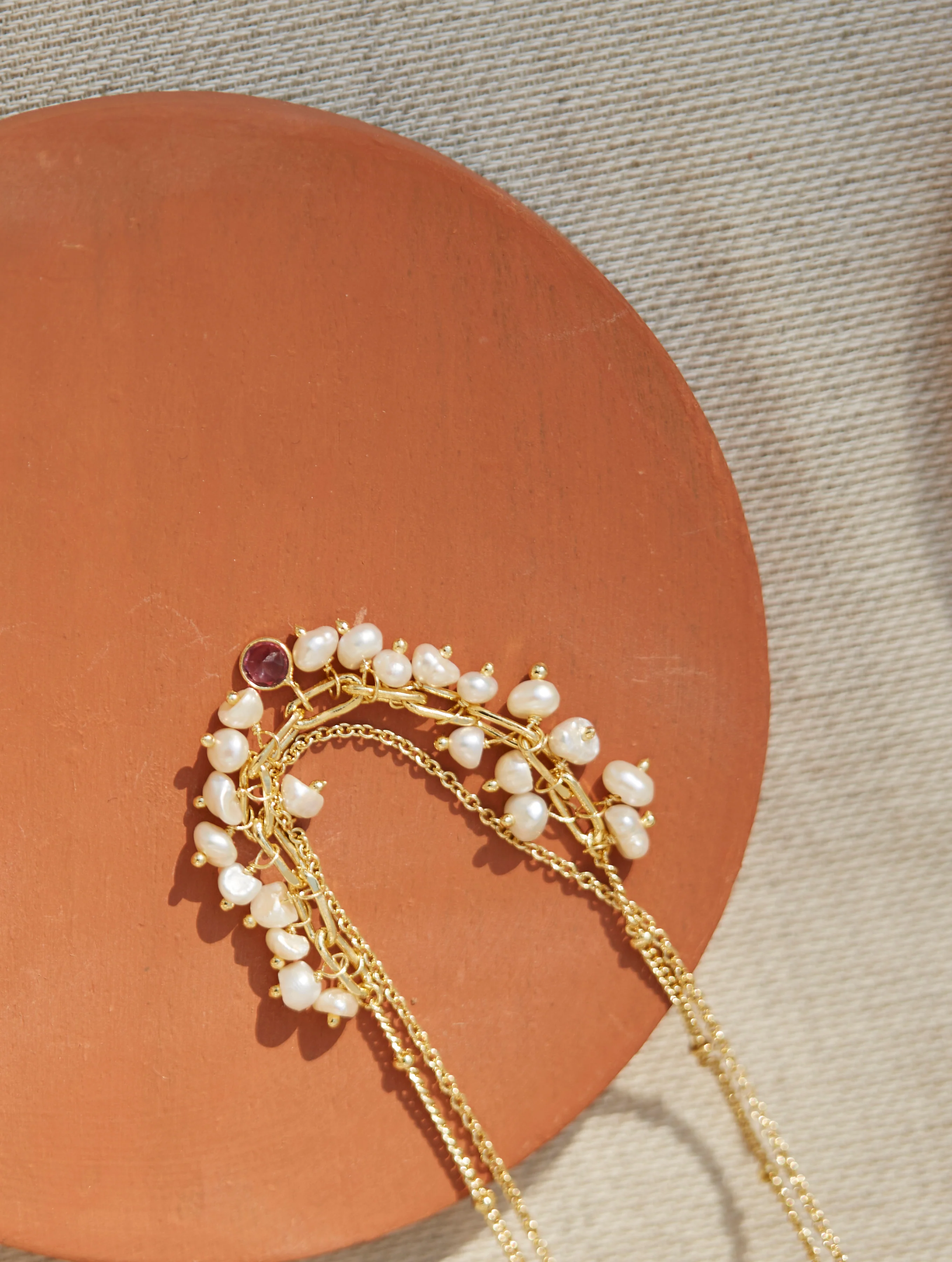 Bianca Necklace - Rose - Image 2