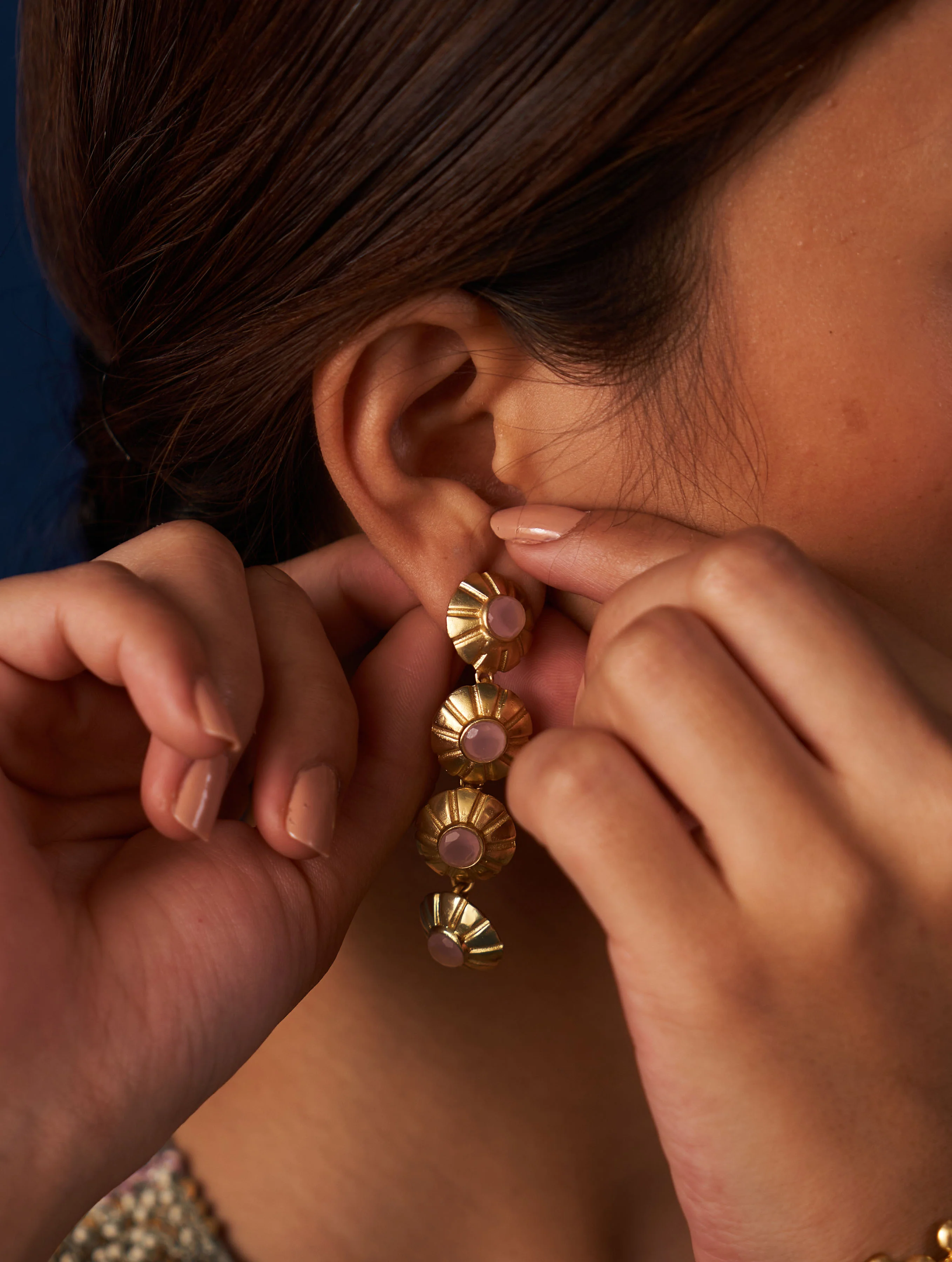 Druki Earring - Rose - Image 3