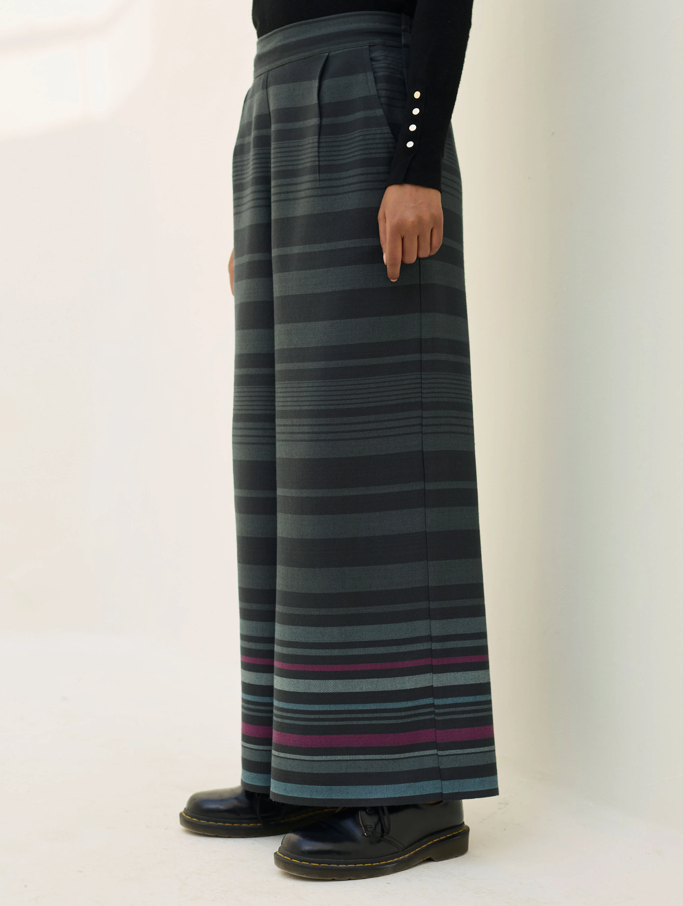 Ellen Dolman Sleeve  Co-ord Set - Charcoal - Image 15