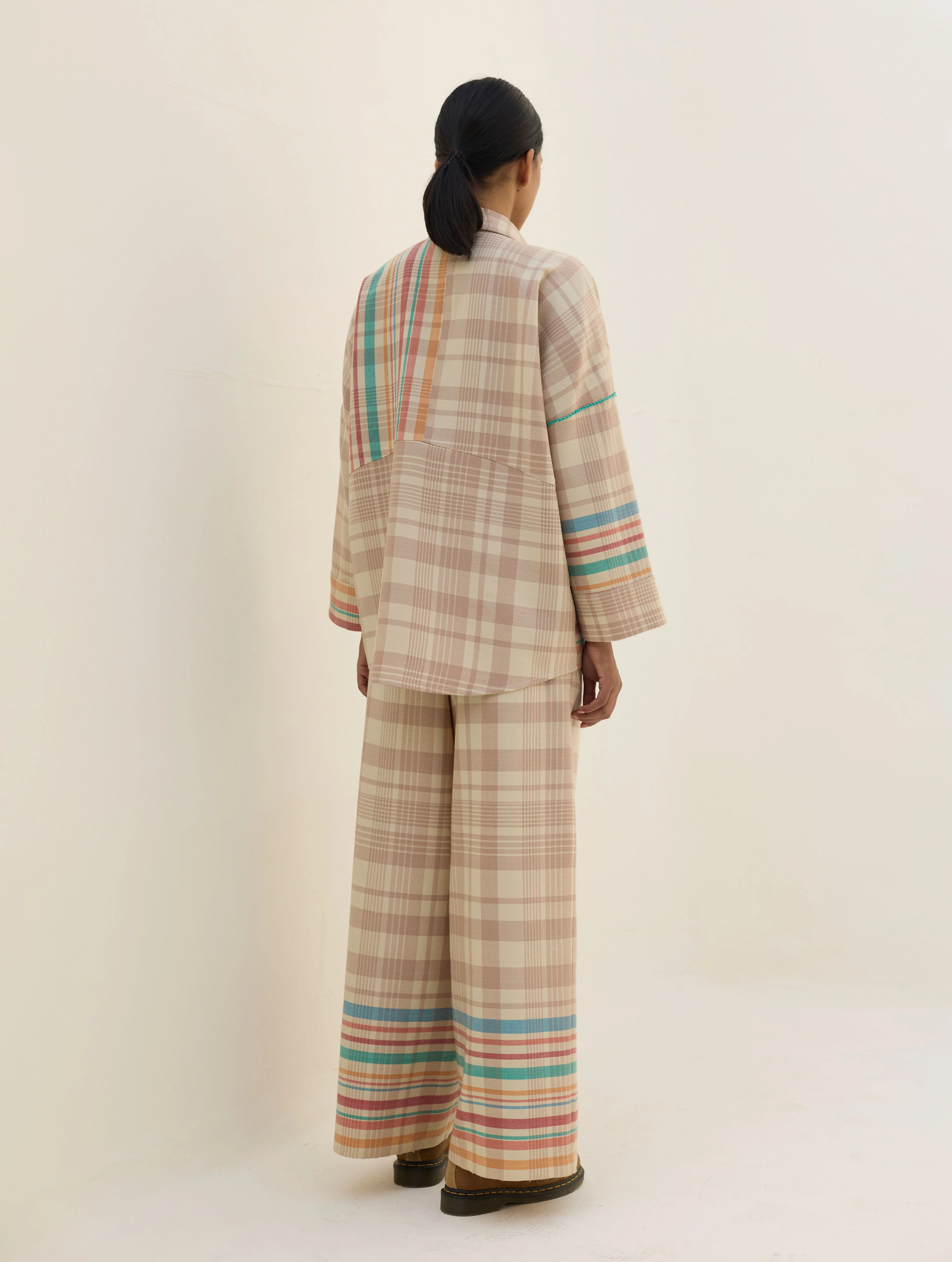 Ellen Dolman Sleeve Shirt - Beige - Image 10