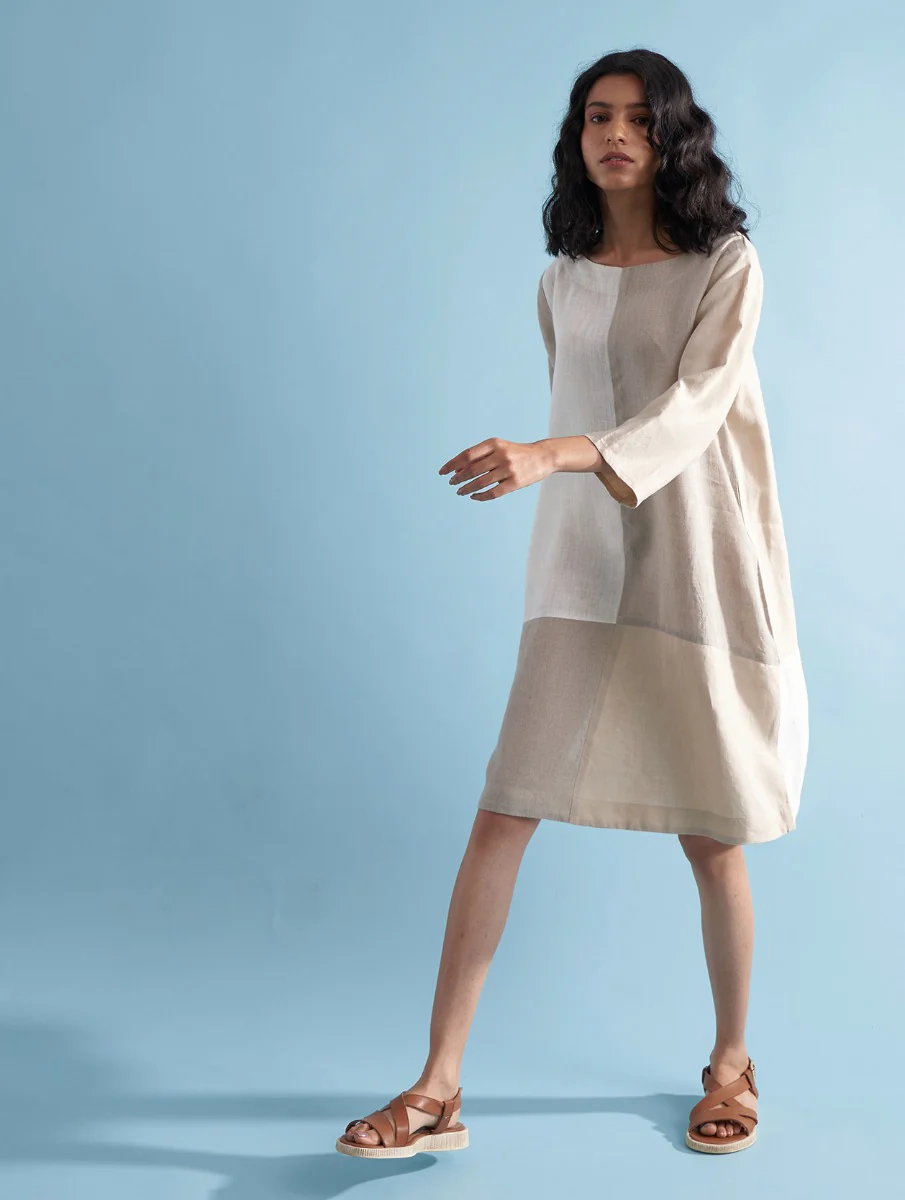 Ena Linen Dress - Dawn - Image 5