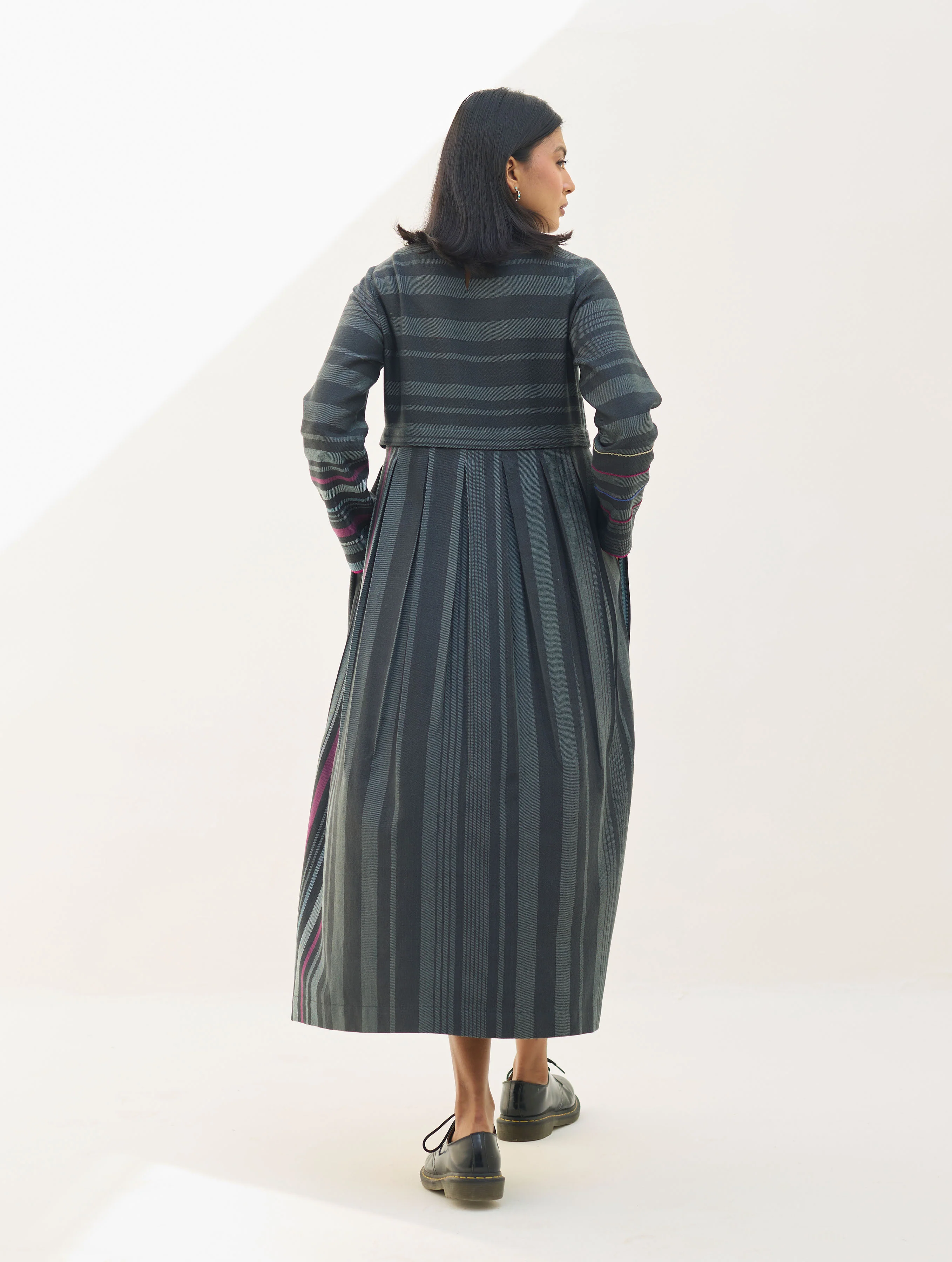 Fiona Merino Wool Co-ord Set - Charcoal - Image 14