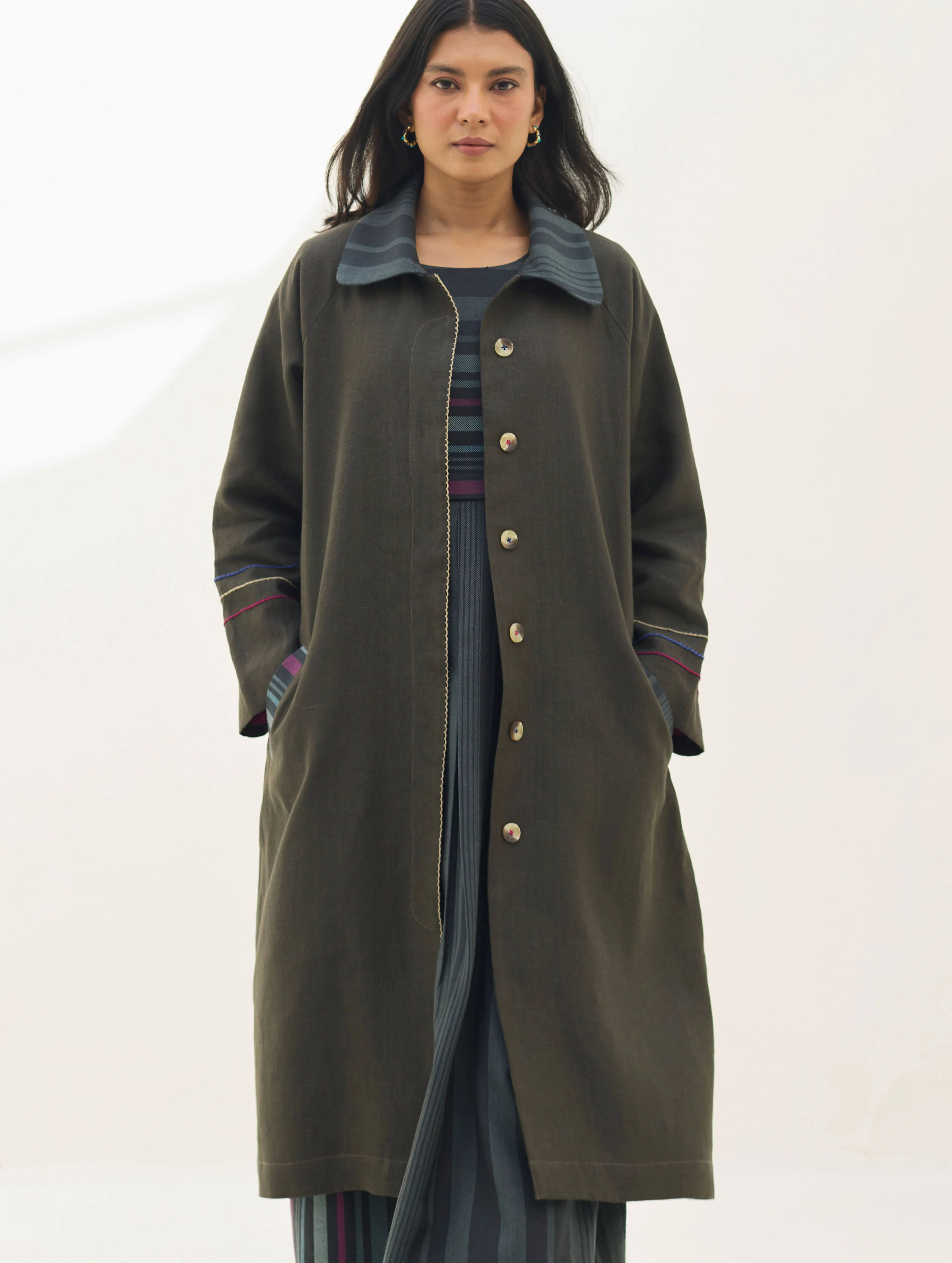 Fiona Merino Wool Co-ord Set - Charcoal - Image 2