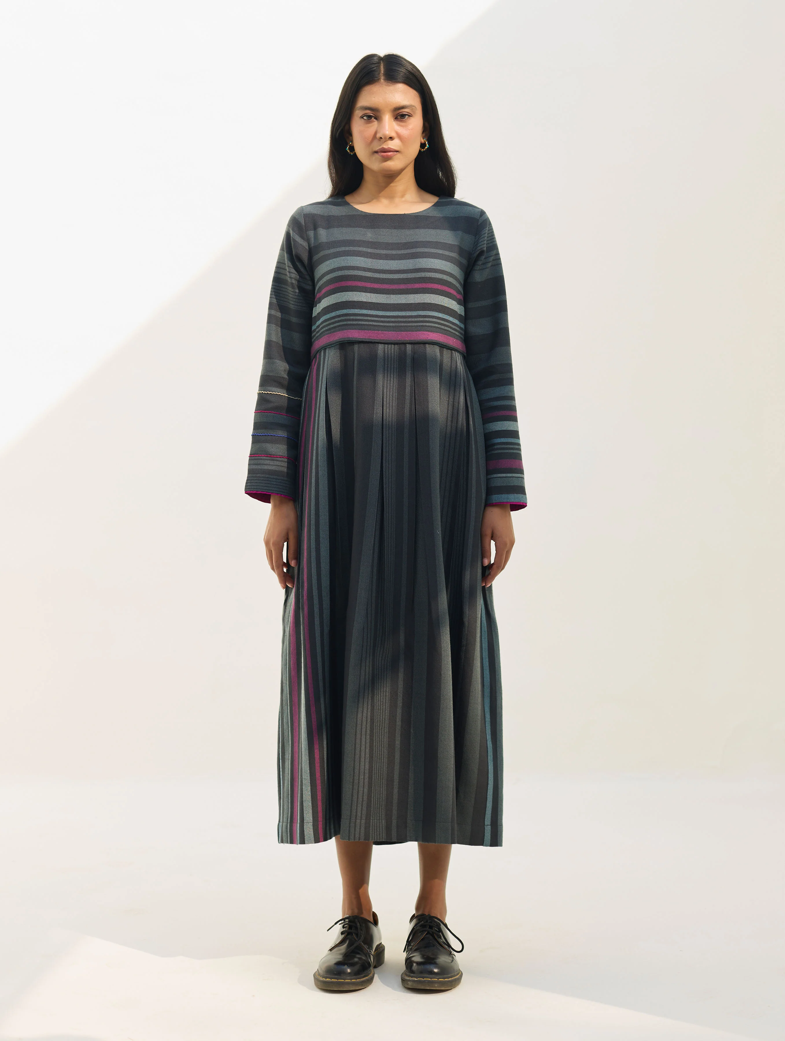 Fiona Merino Wool Co-ord Set - Charcoal - Image 8