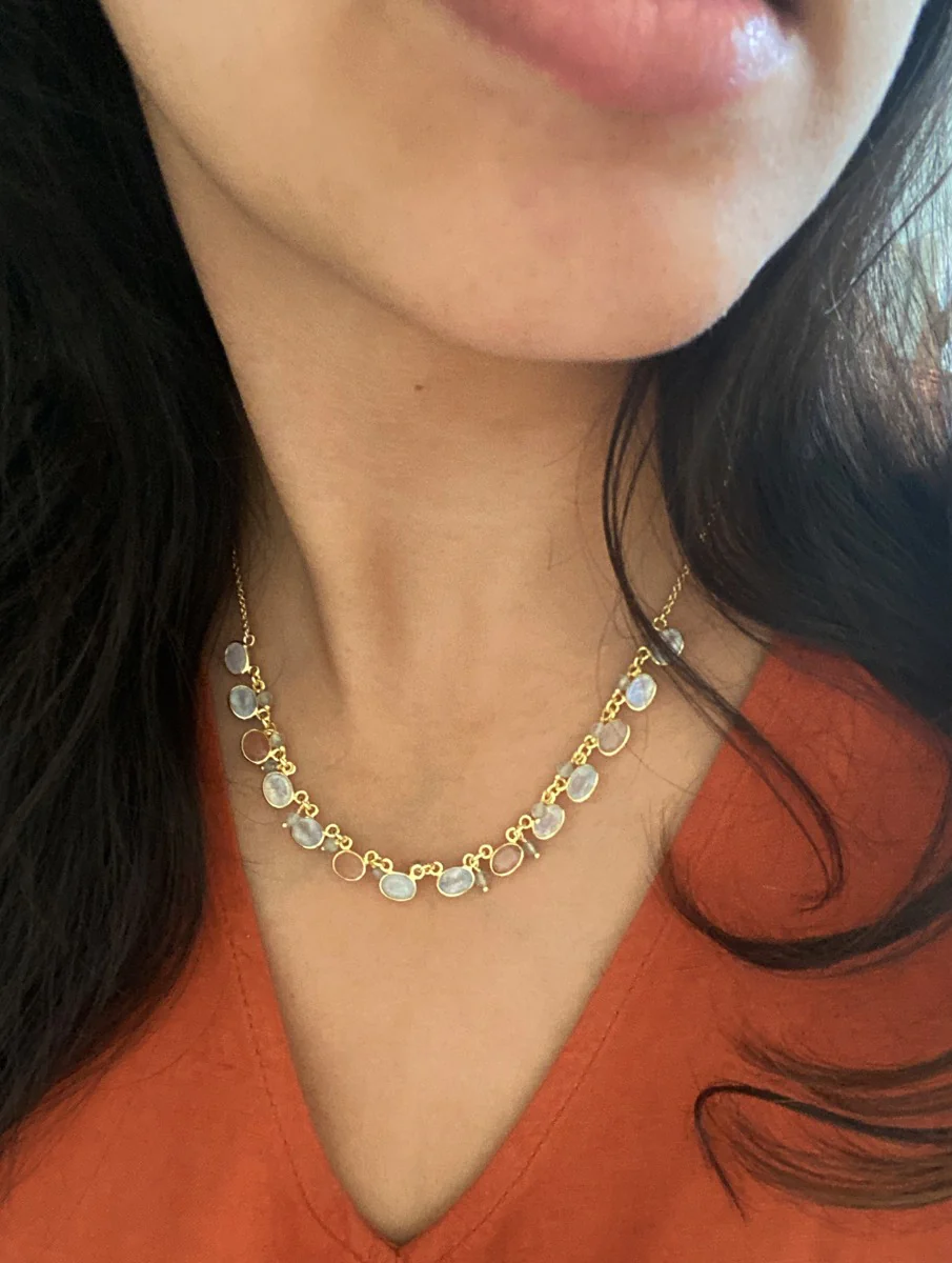 Karuna Necklace - Peach - Image 3