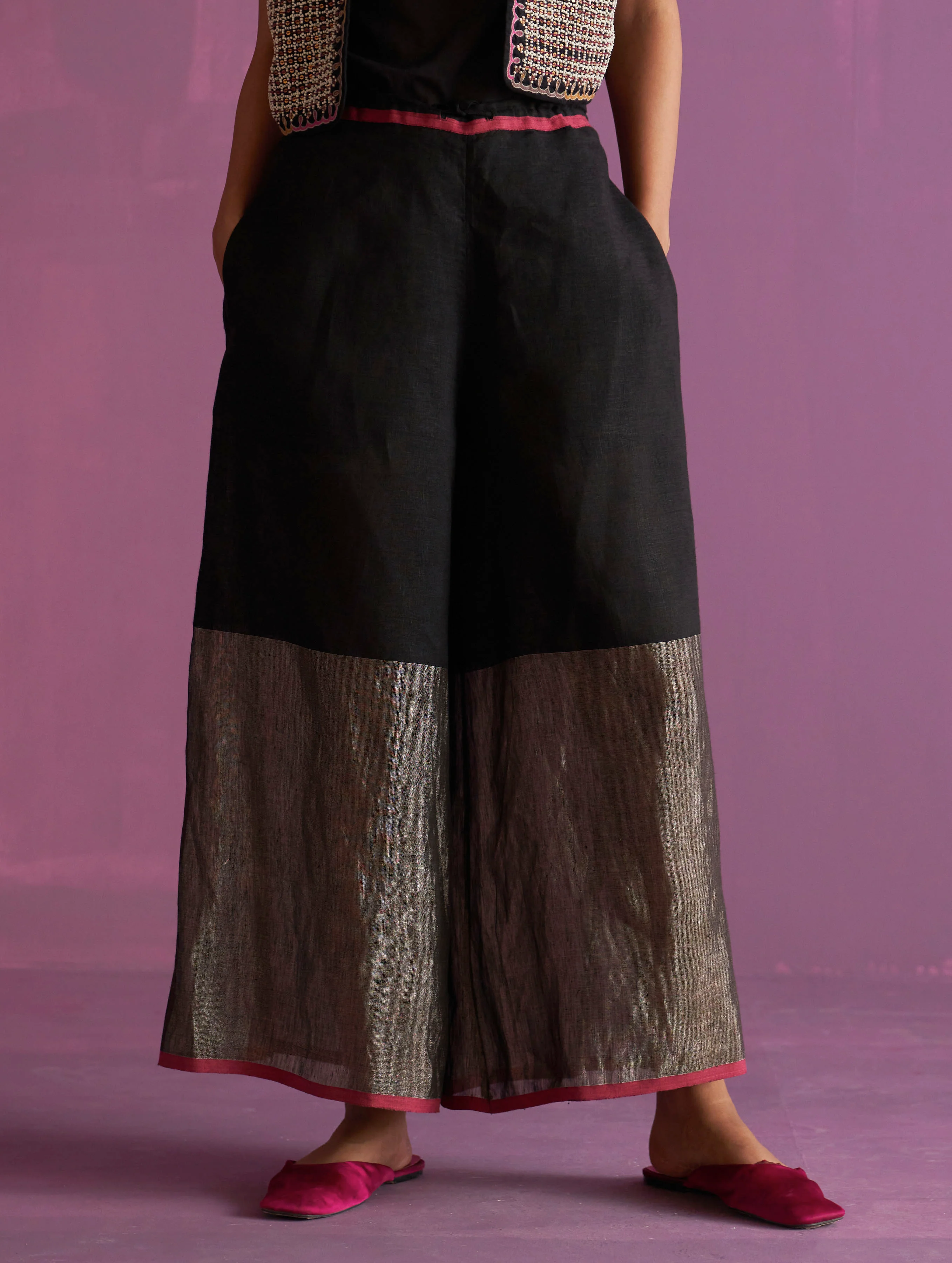 Kasa Co-ord Set with Jacket - Black - Image 10