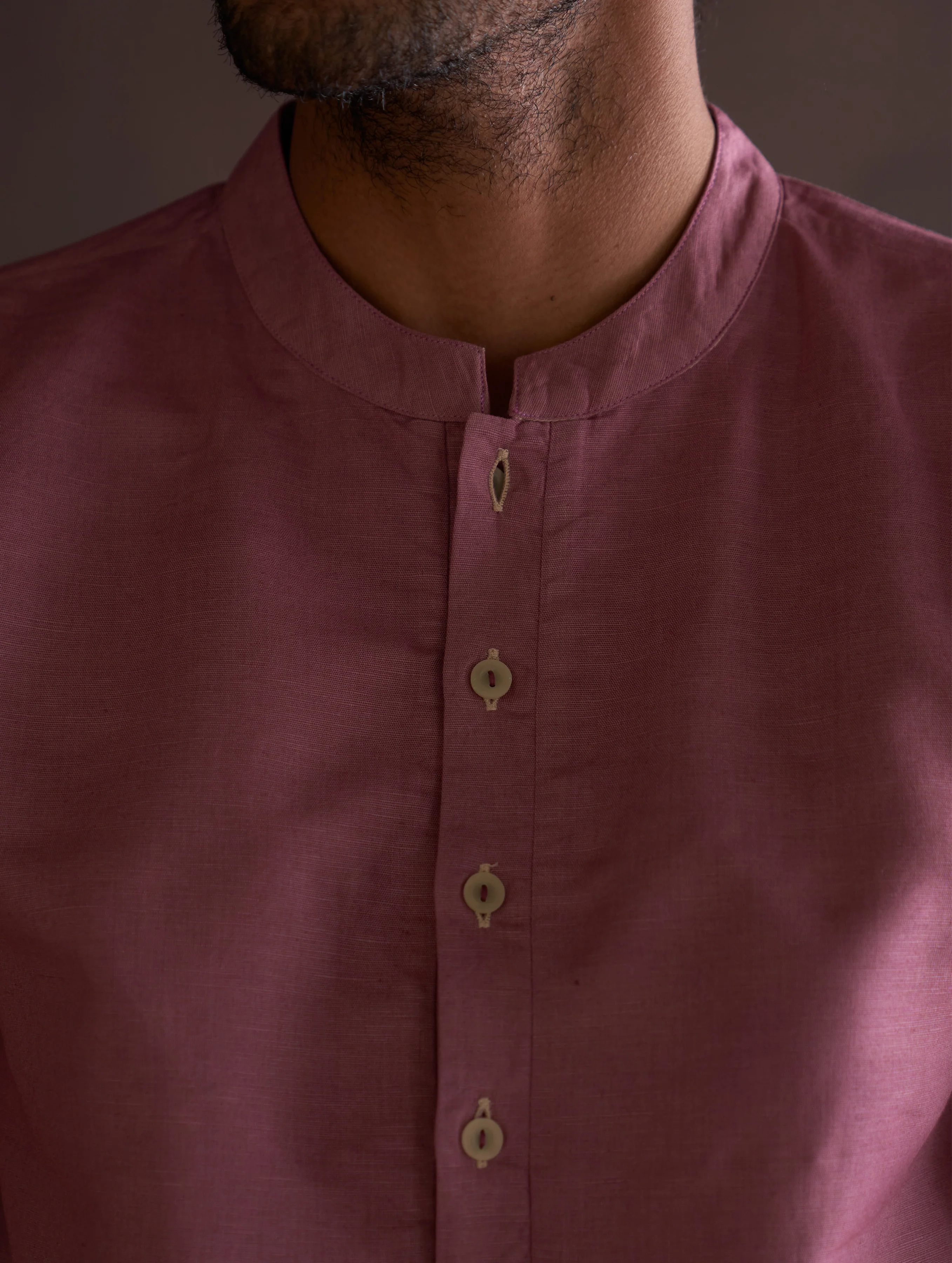 Kash Ombre Kurta - Berry - Image 5