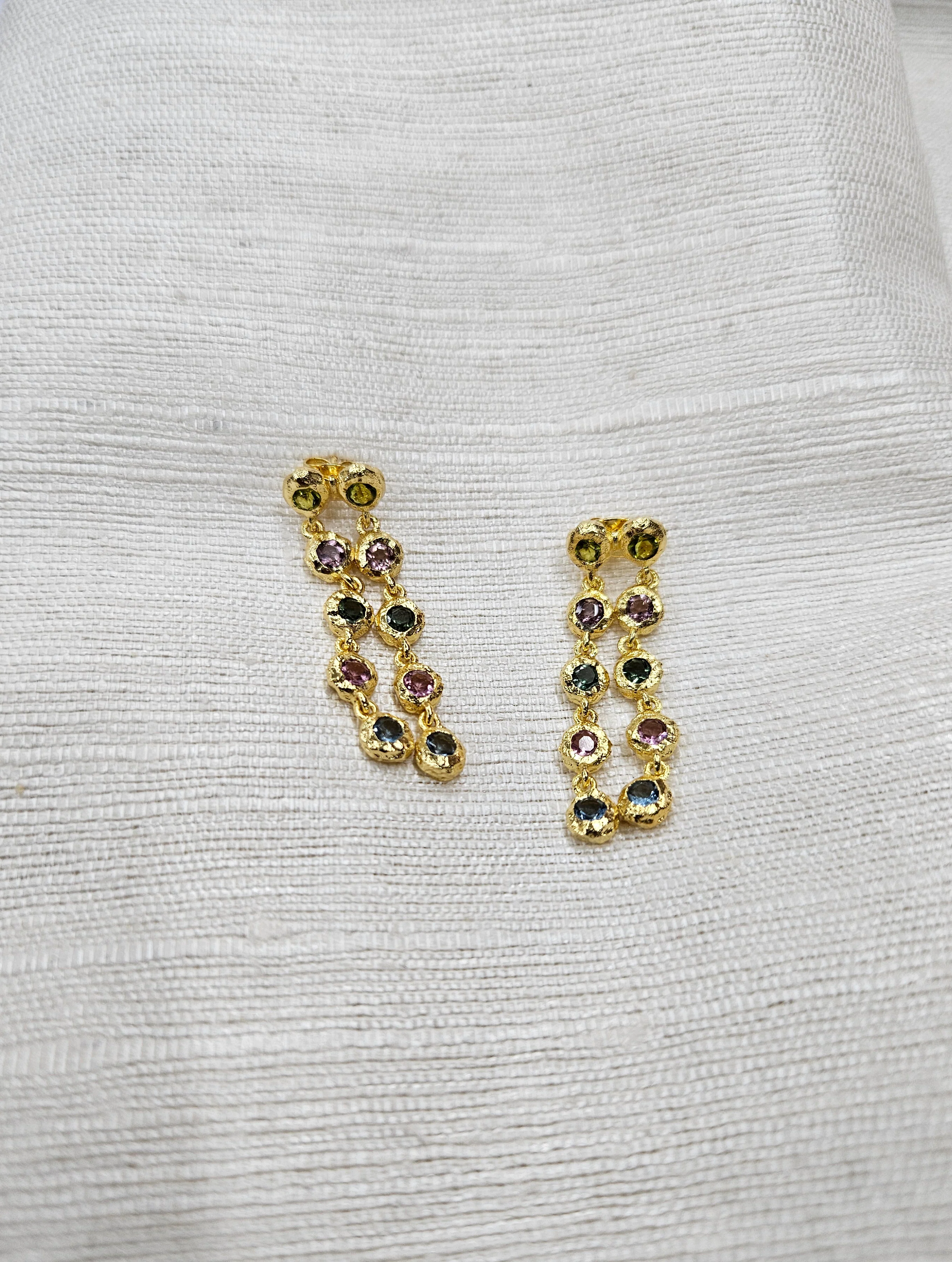 Iko  Earring - Amethyst
