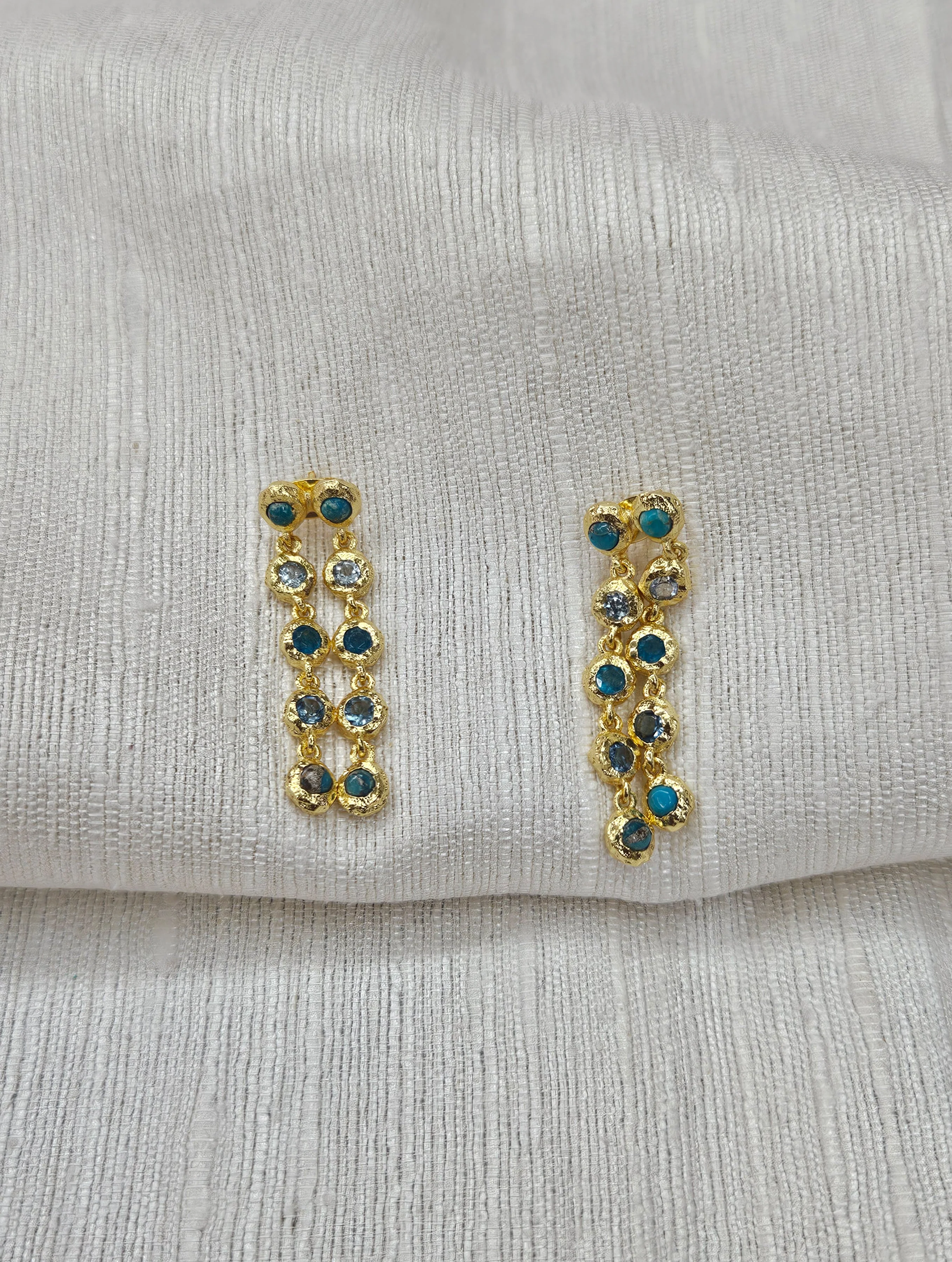 Iko Earring - Sea - Image 2