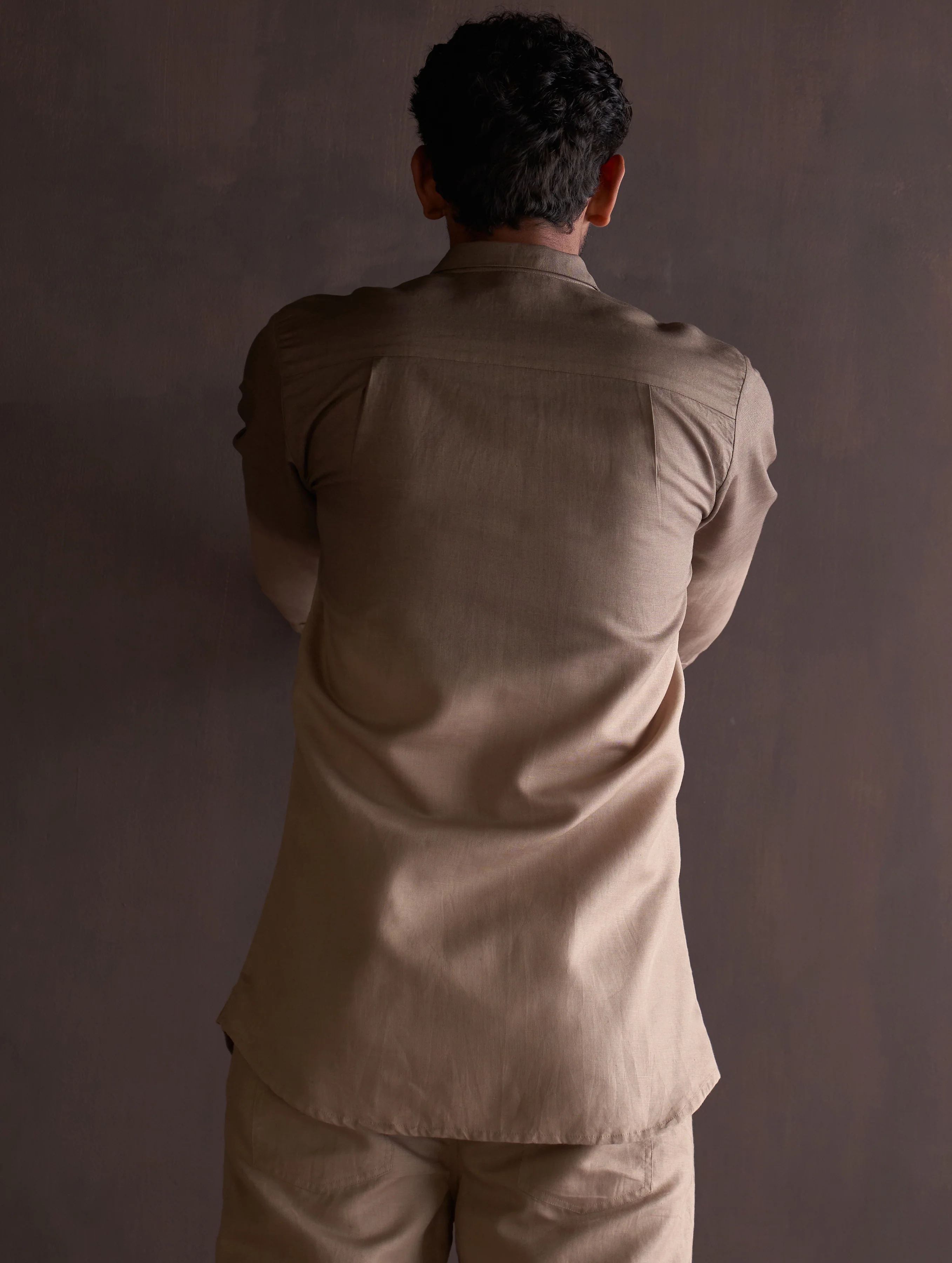 Kio Ombre Shirt - River Sand - Image 3