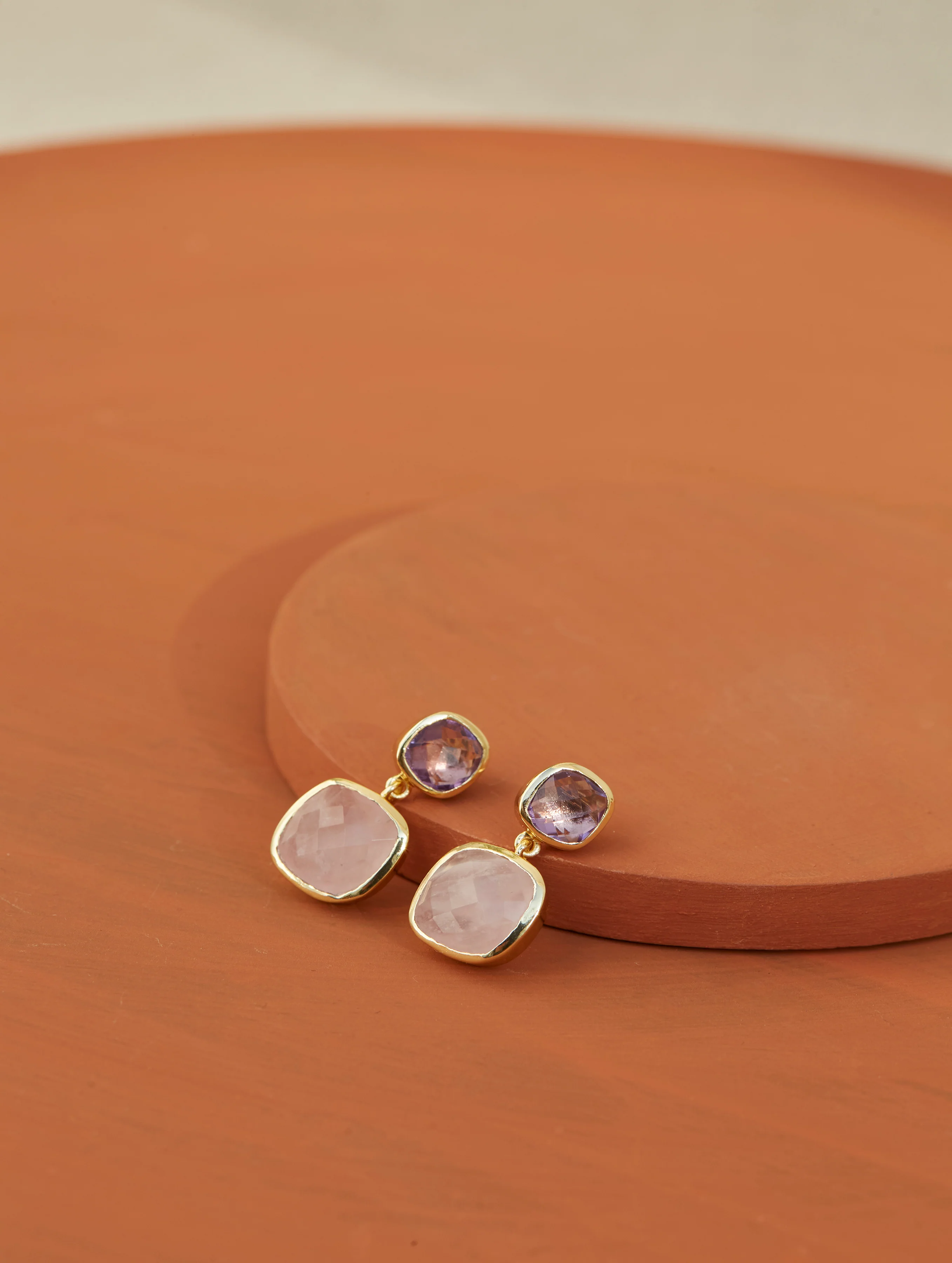 Kuina Earrings - Rose - Image 2