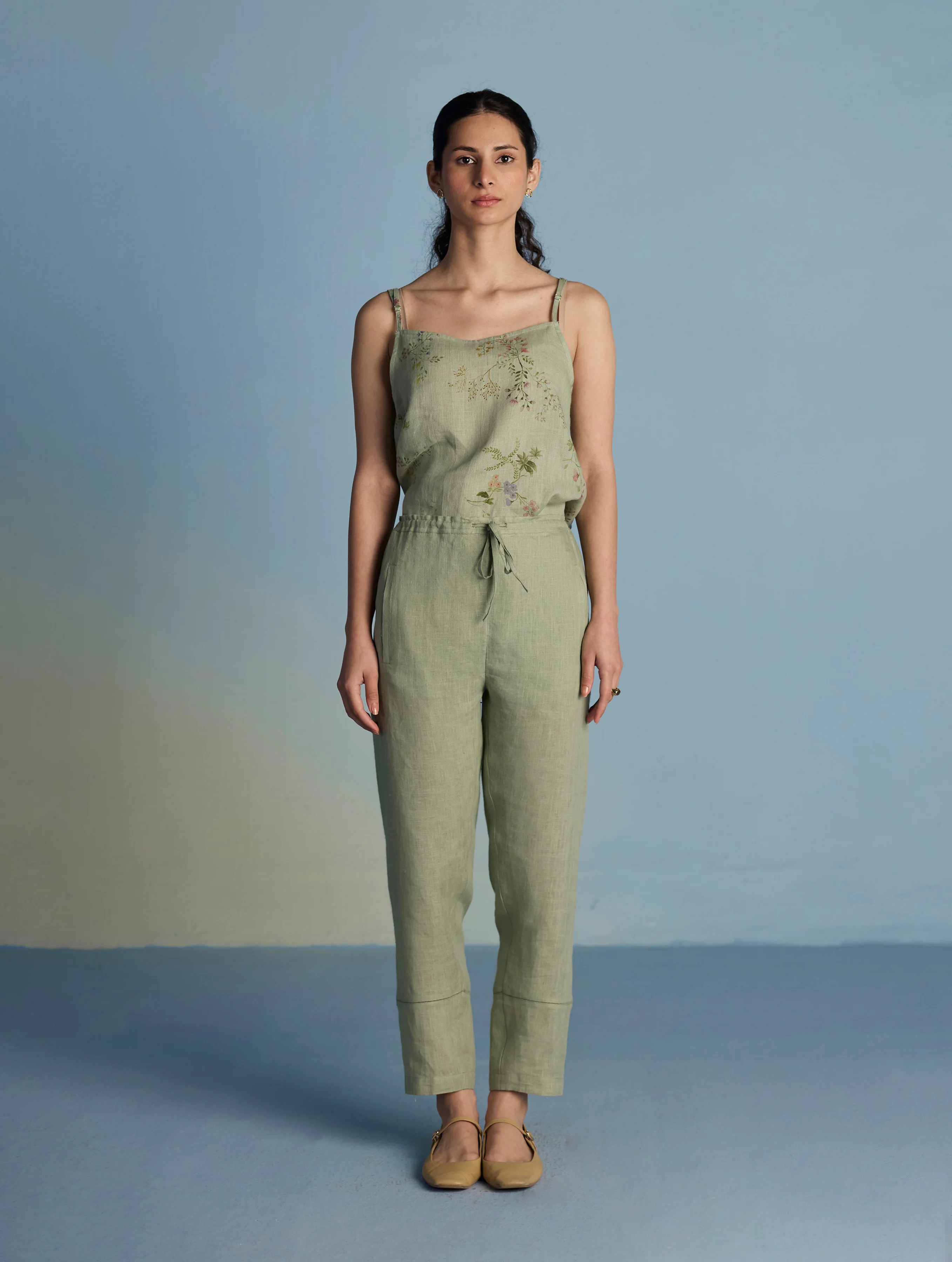 Kuya Timeless Linen Pant - Mint - Image 3
