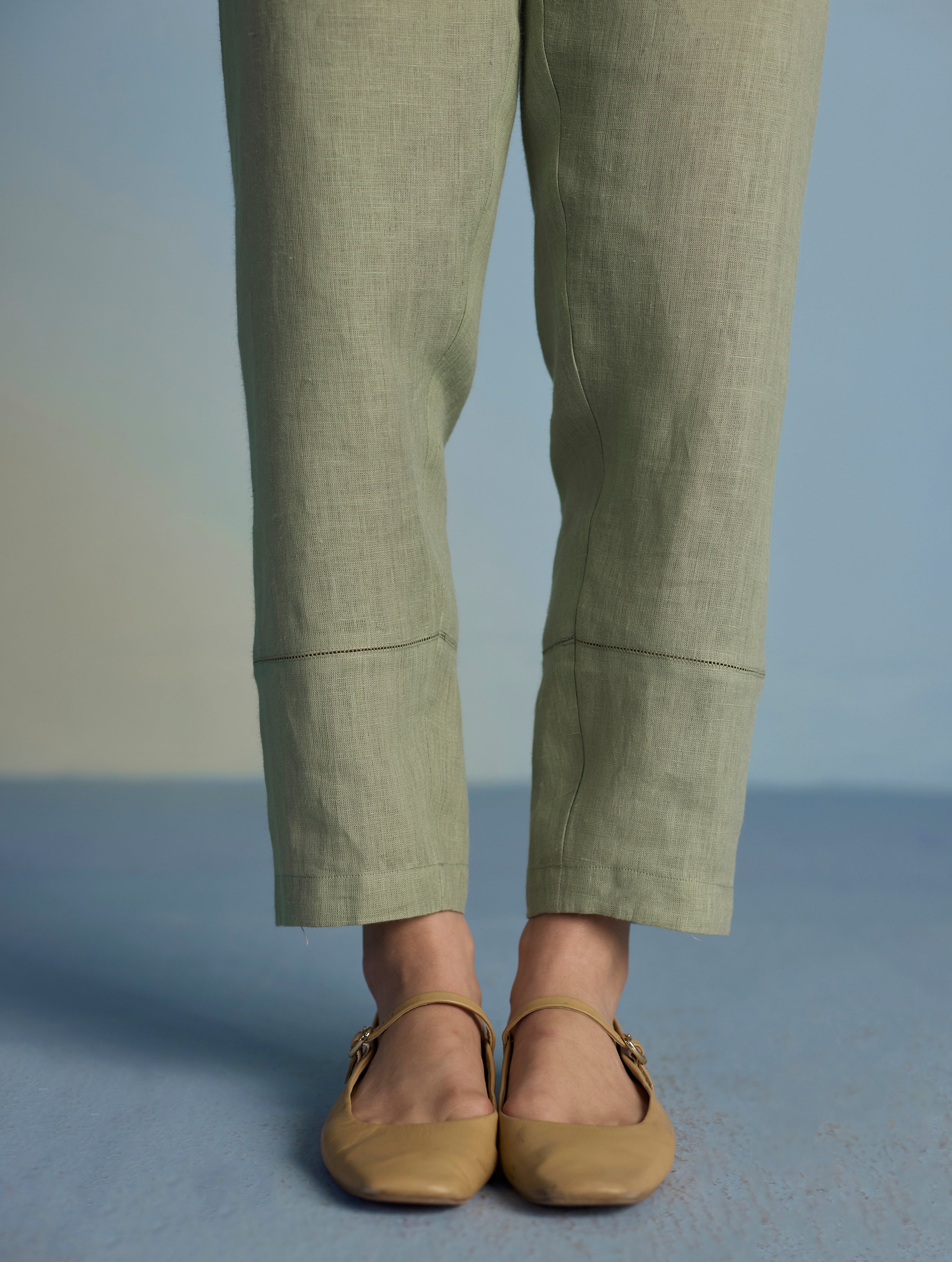 Kuya Timeless Linen Pant - Mint - Image 7