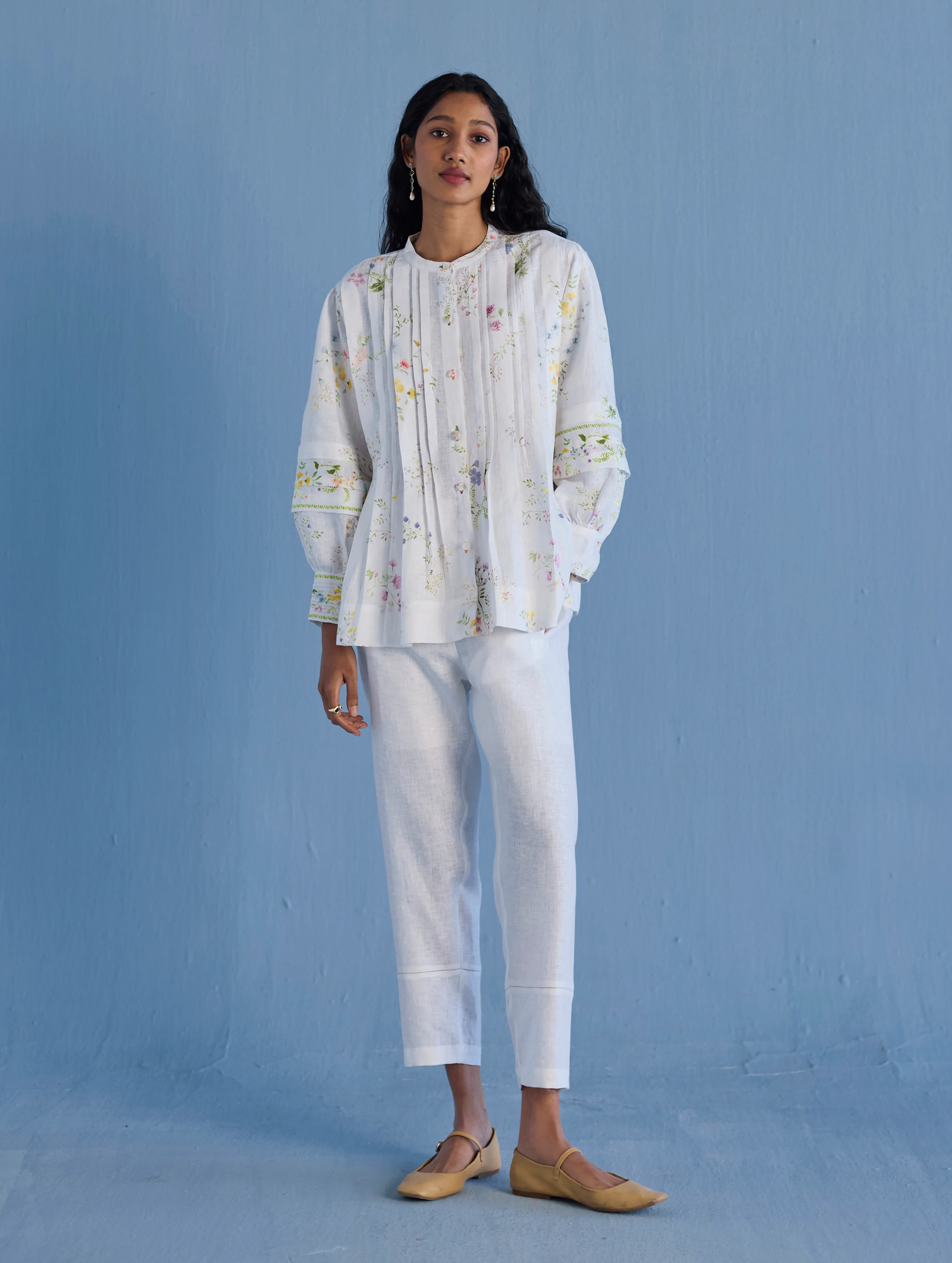 Kuya Timeless Linen Pant - White - Image 2