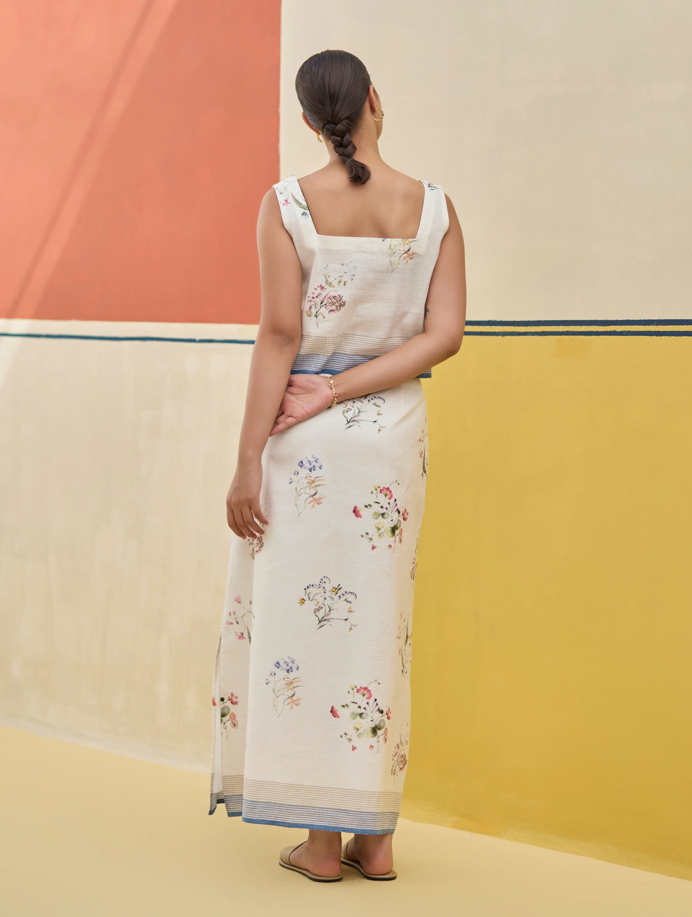 Leena Floral Co-ord Set
- Ivory - Image 4