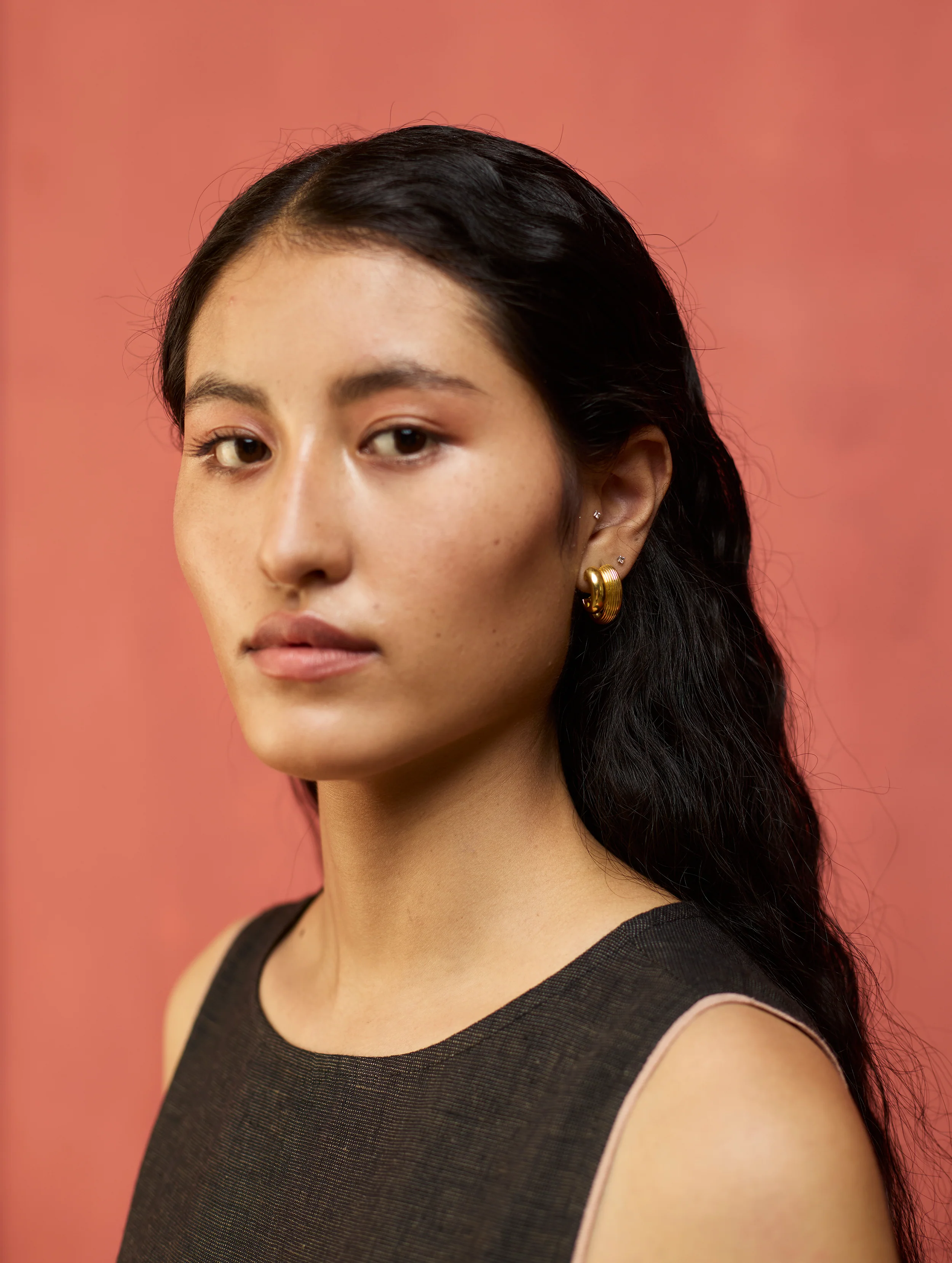 Lily Double Hoop Earrings