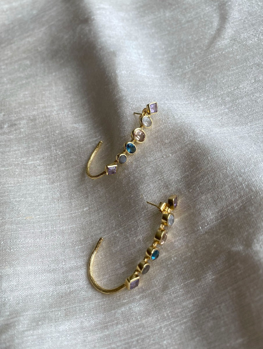 Madera Earrings - Sky - Image 5
