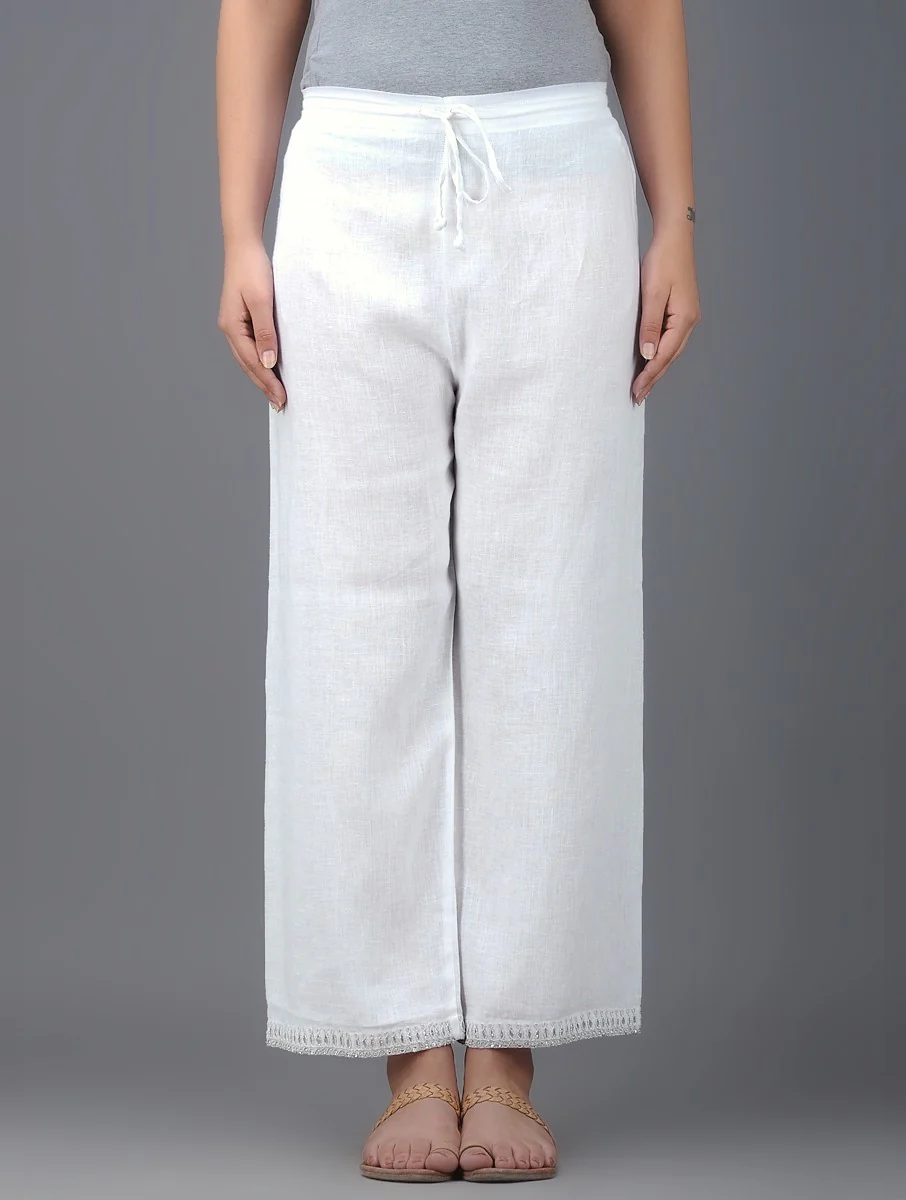 Makayla Gotapatti Linen Pant - Image 3