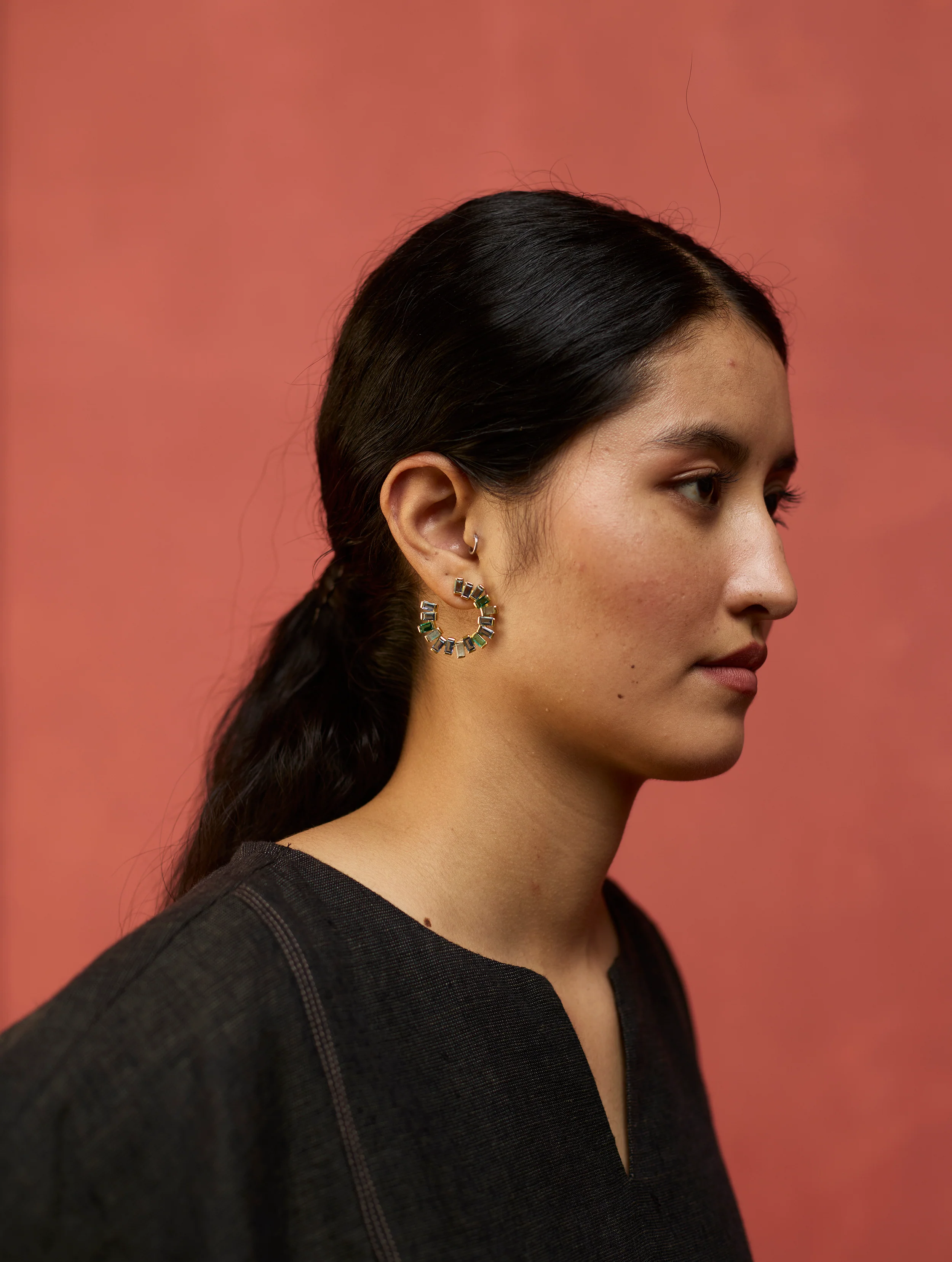 Milo Earring - Sky - Image 3