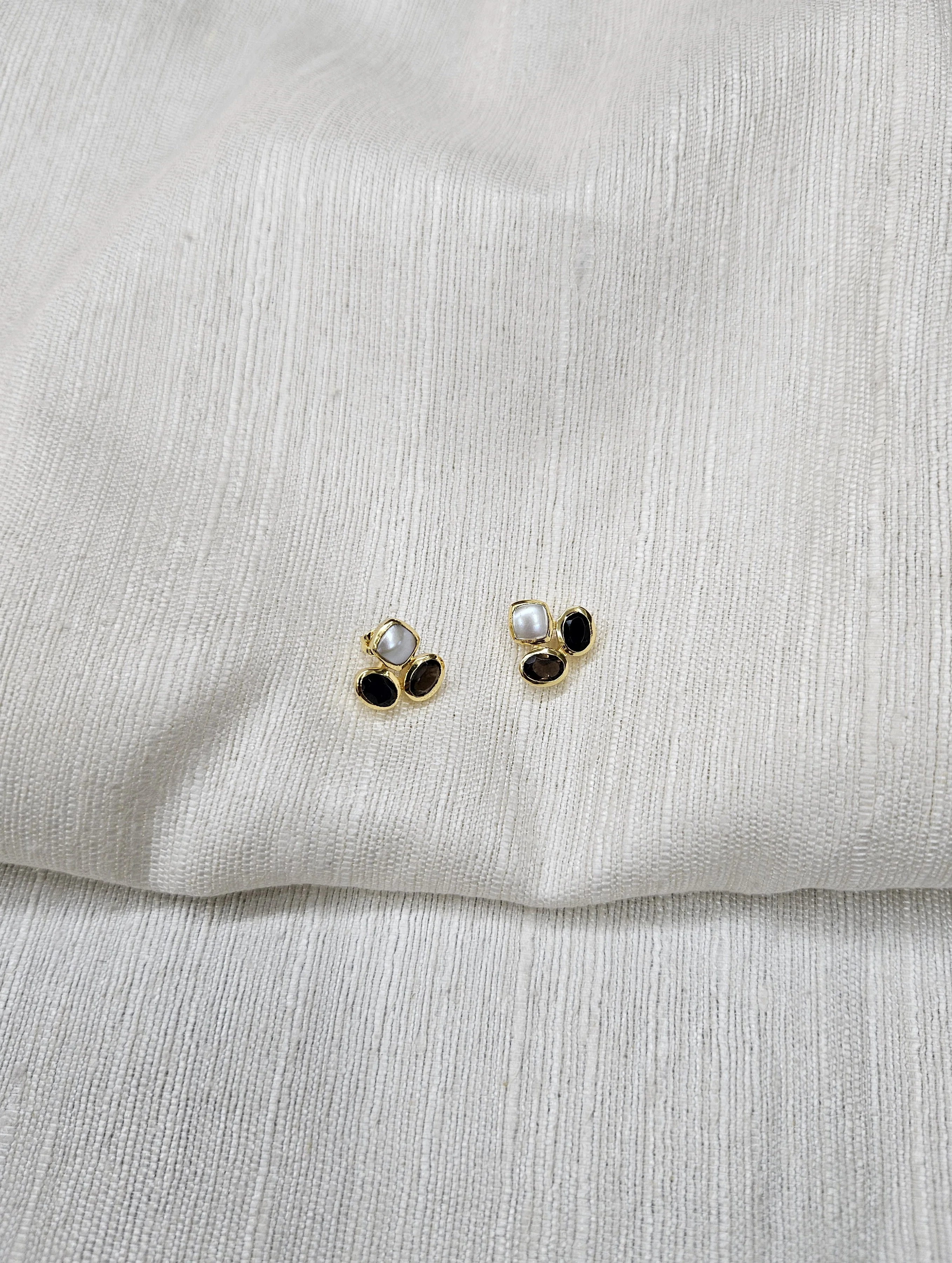 Myra Stud Earrings - Night - Image 2