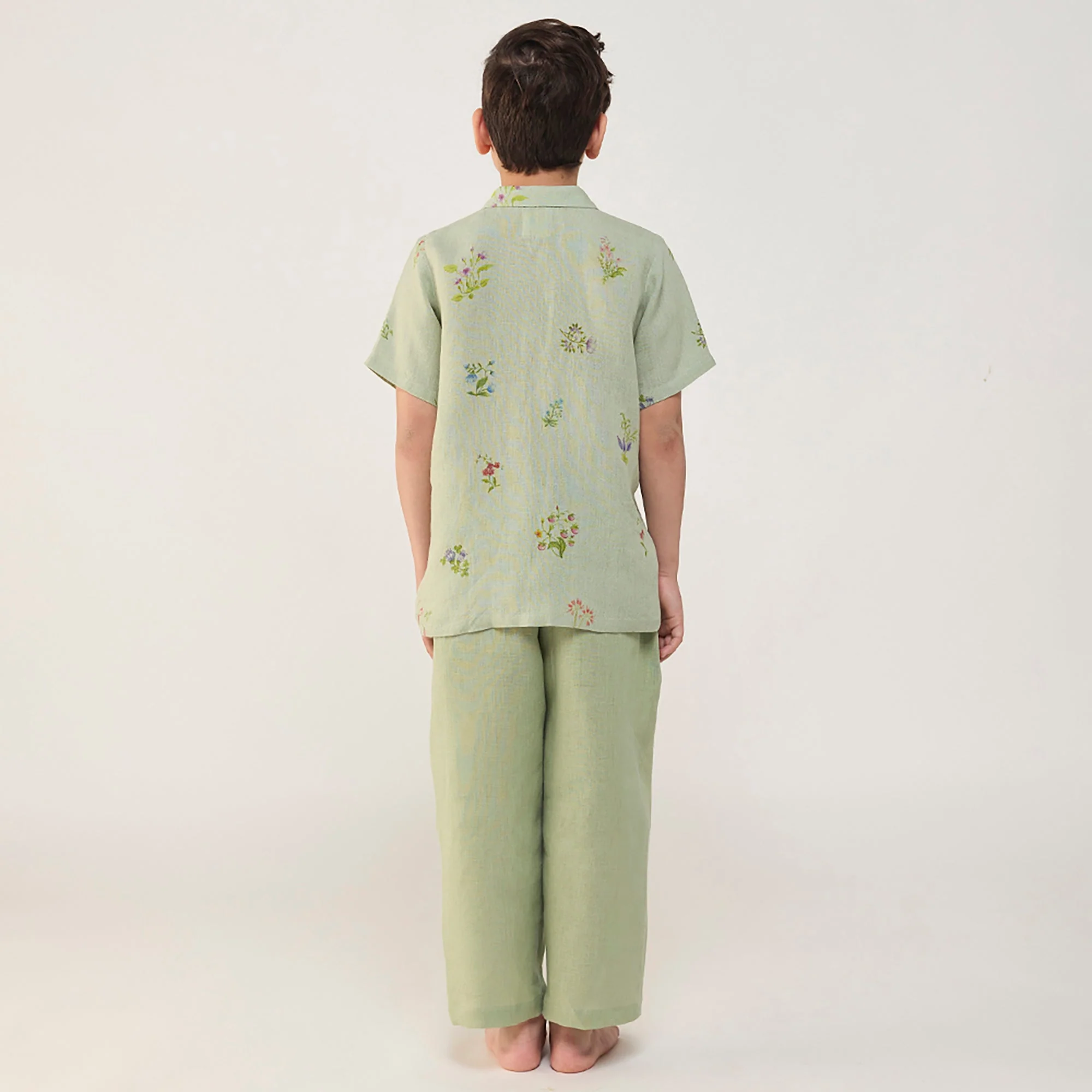 Neo Timeless Linen Pants - Mint - Image 4