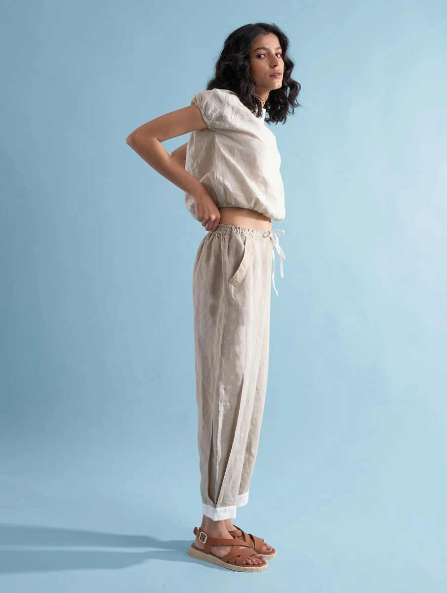 Nina Linen Co-ord Set - Dawn - Image 4