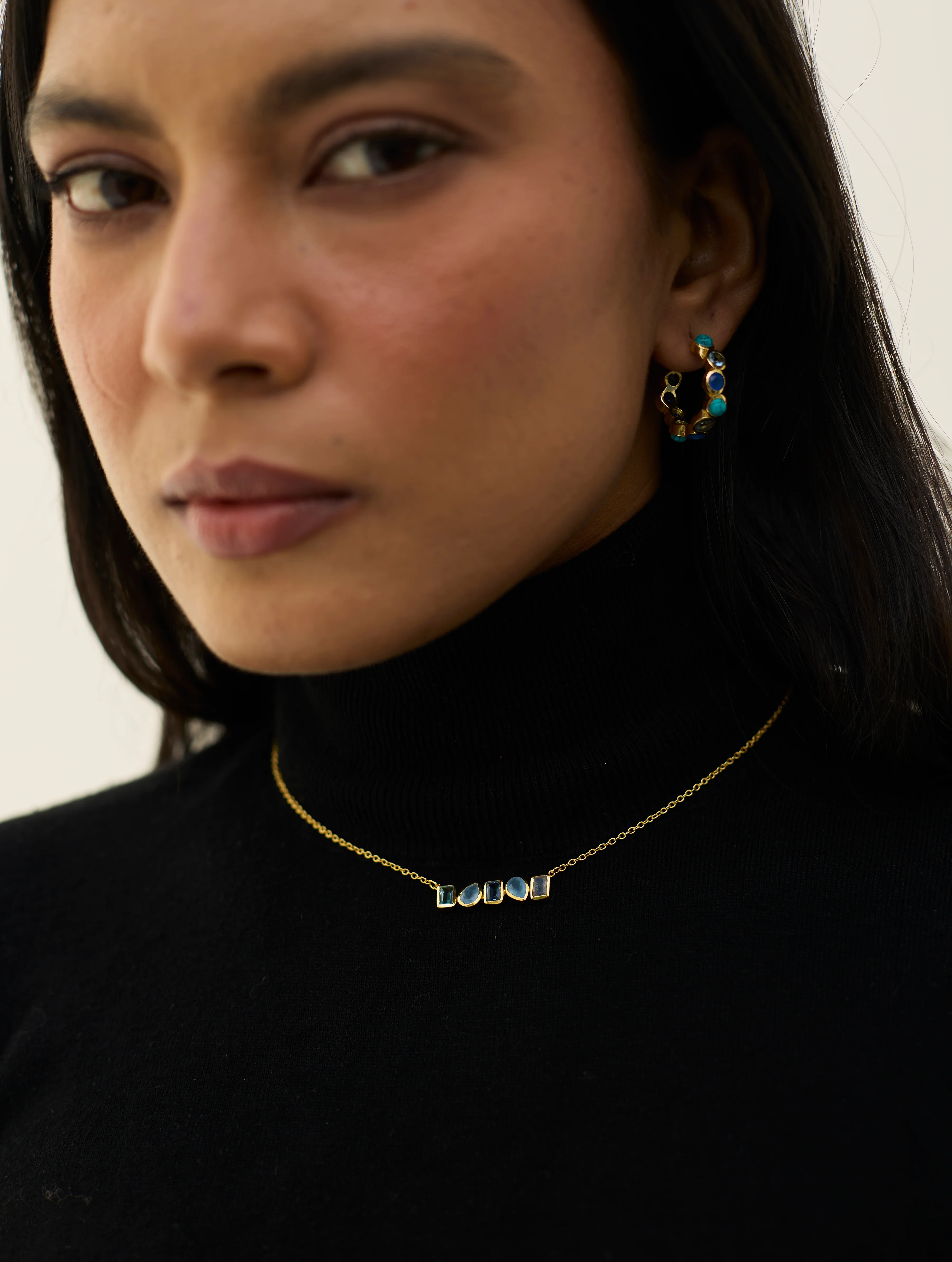 Nina Necklace - Moon - Image 3