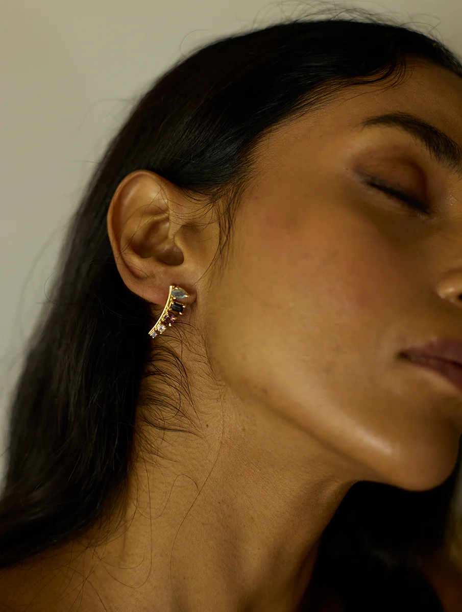 Nira Earrings - Evening - Image 2