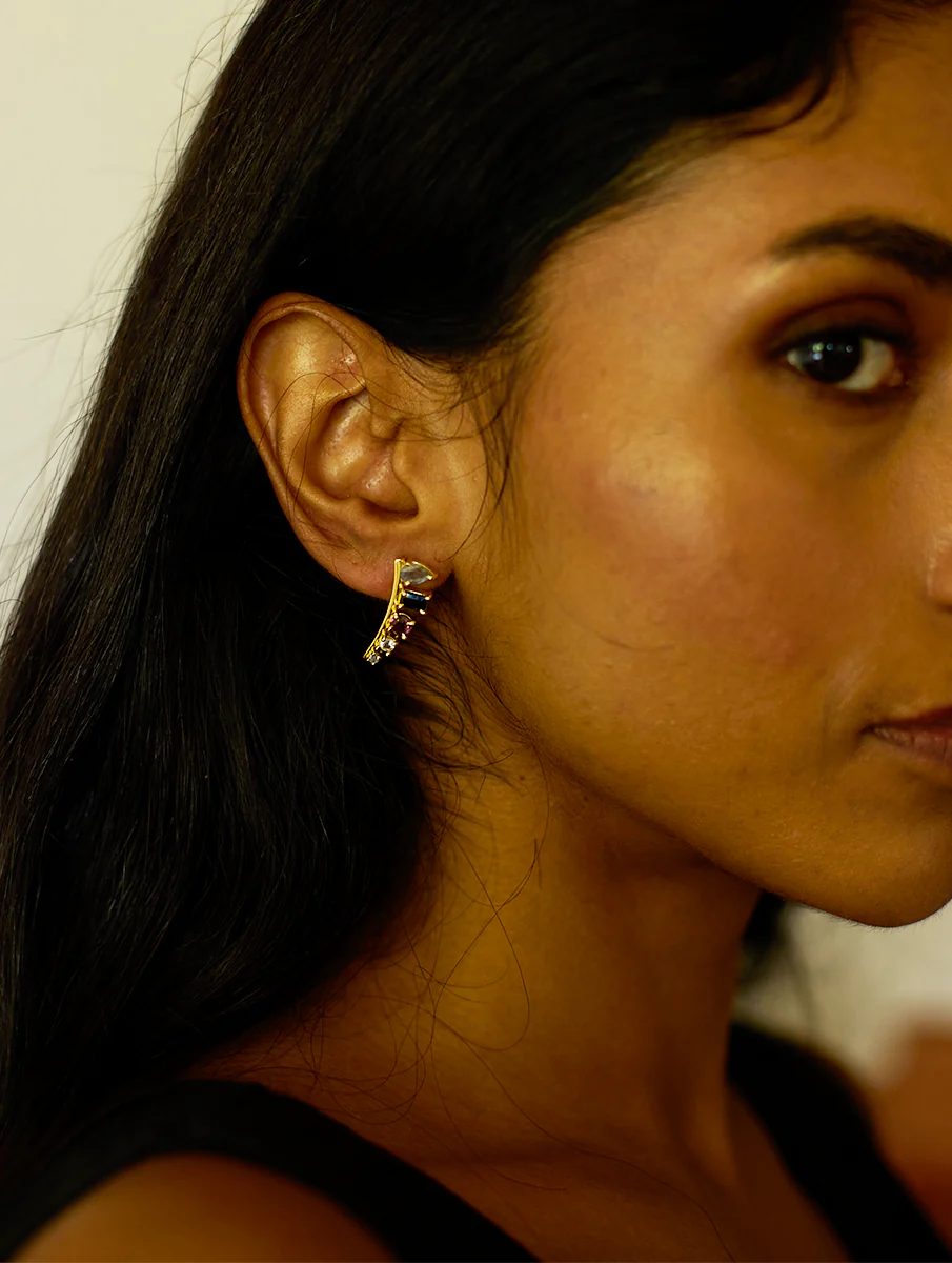 Nira Earrings - Evening - Image 3