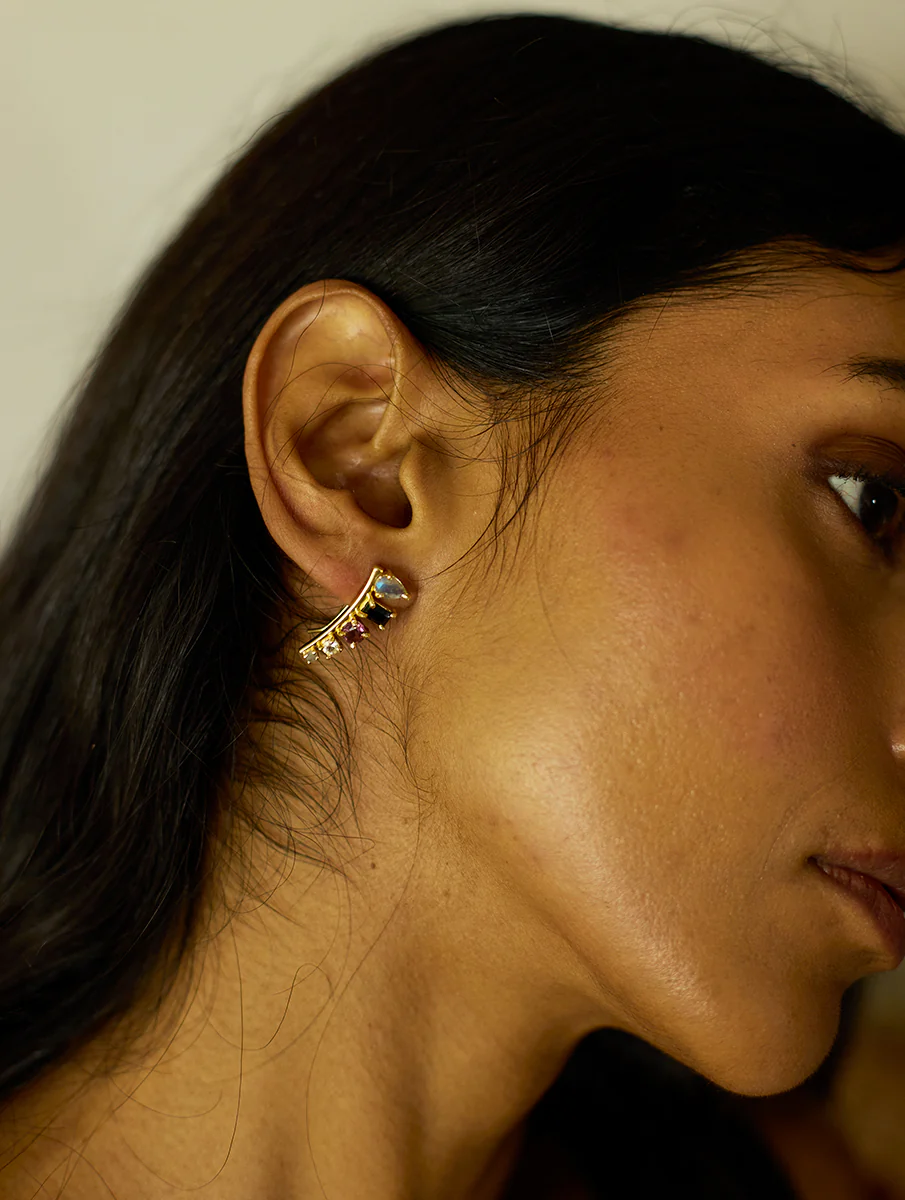 Nira Earrings - Evening - Image 4