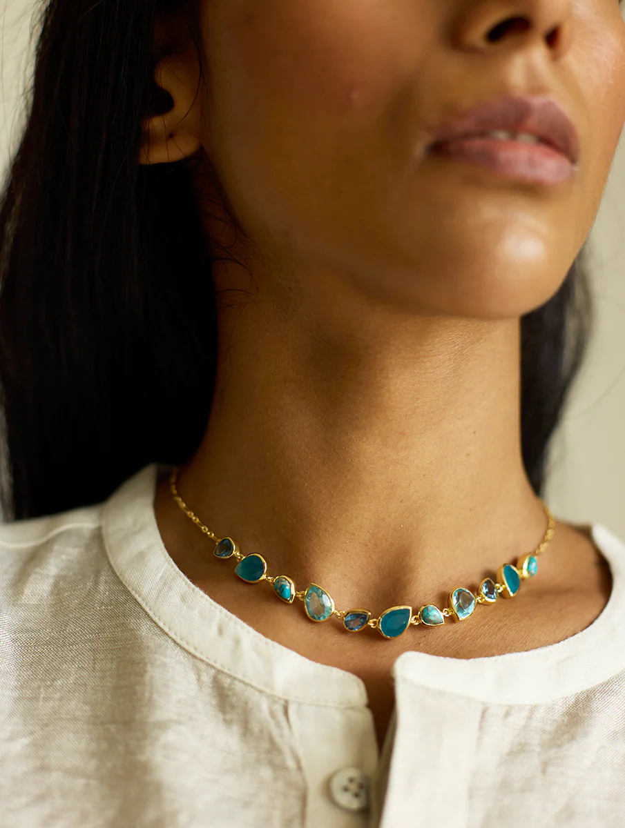 Nysa Necklace - Sea - Image 2