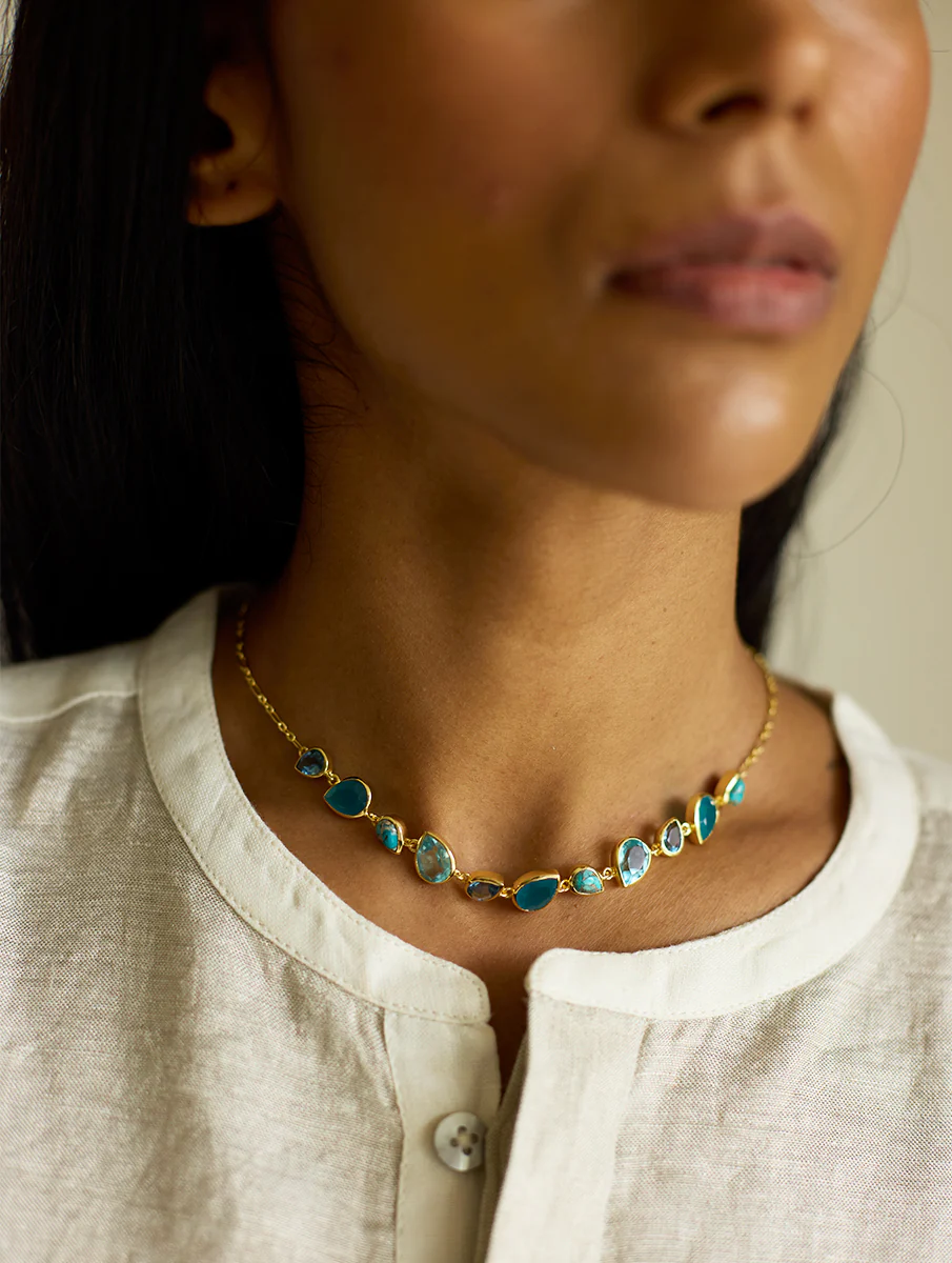 Nysa Necklace - Sea - Image 3