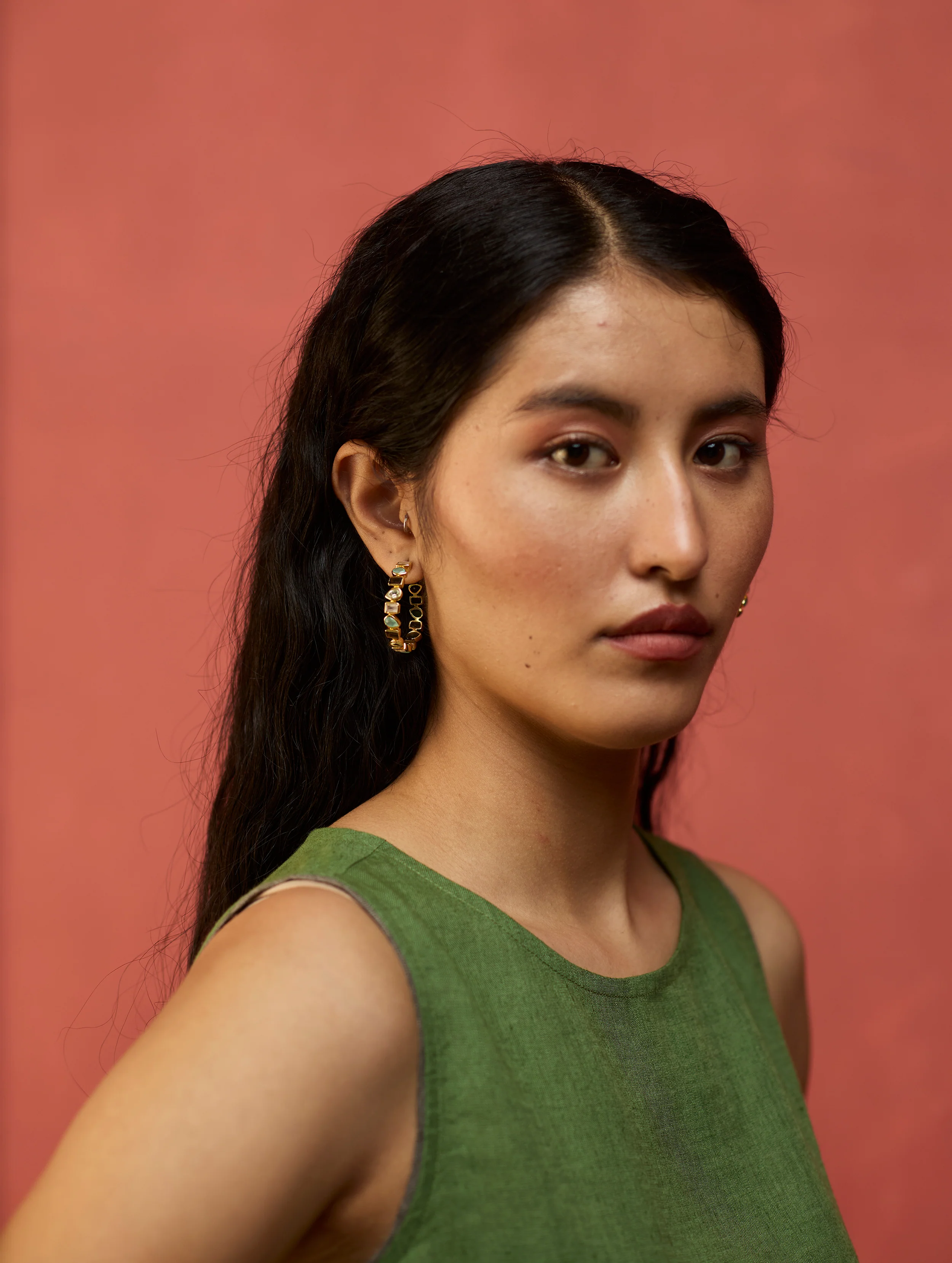 Reva Hoops - Sea - Image 3