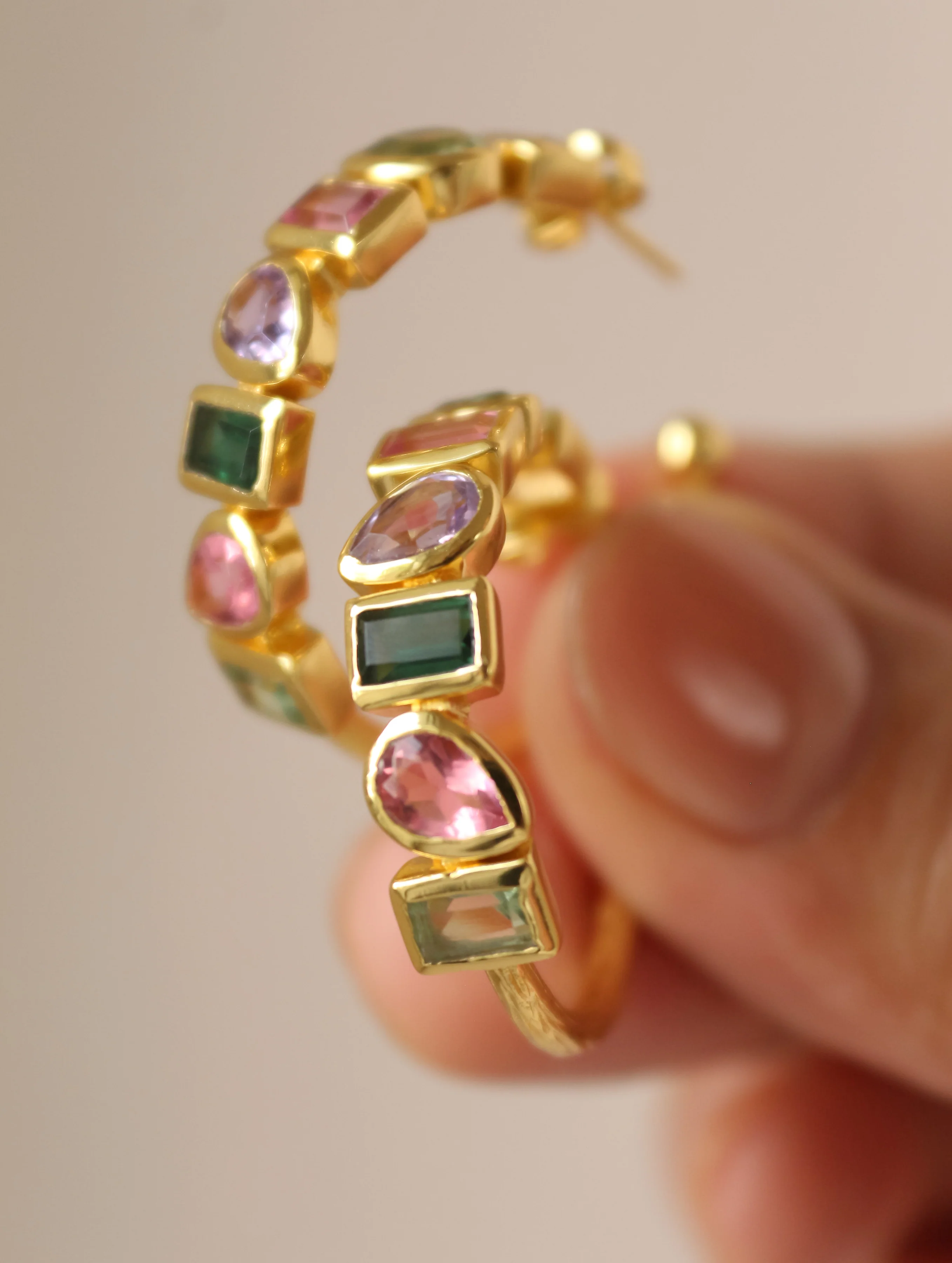 Reva Hoops -  Spring - Image 3