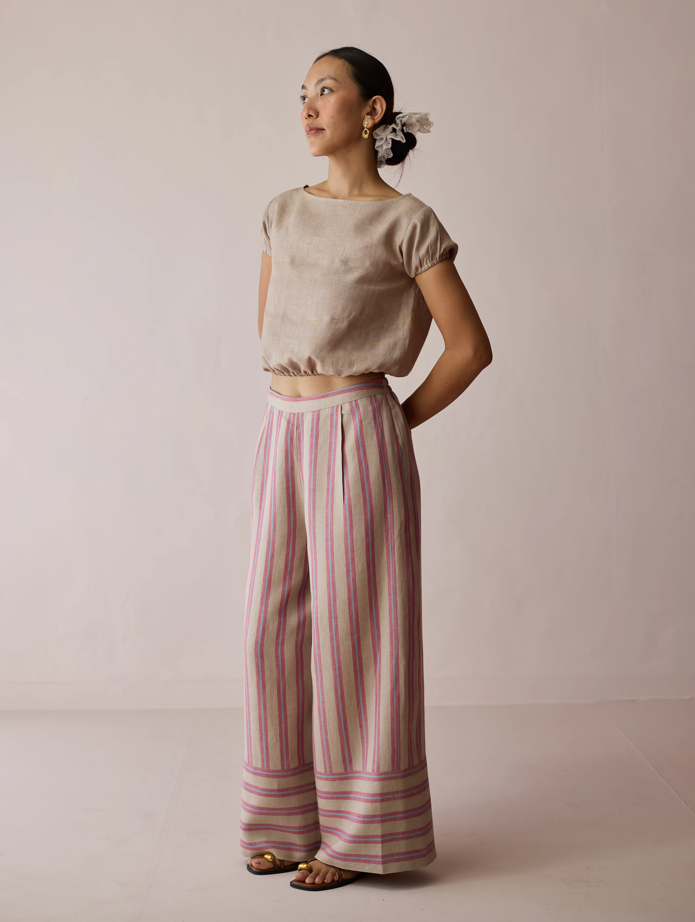 Rimi Linen Co-ord Set - Natural - Image 3
