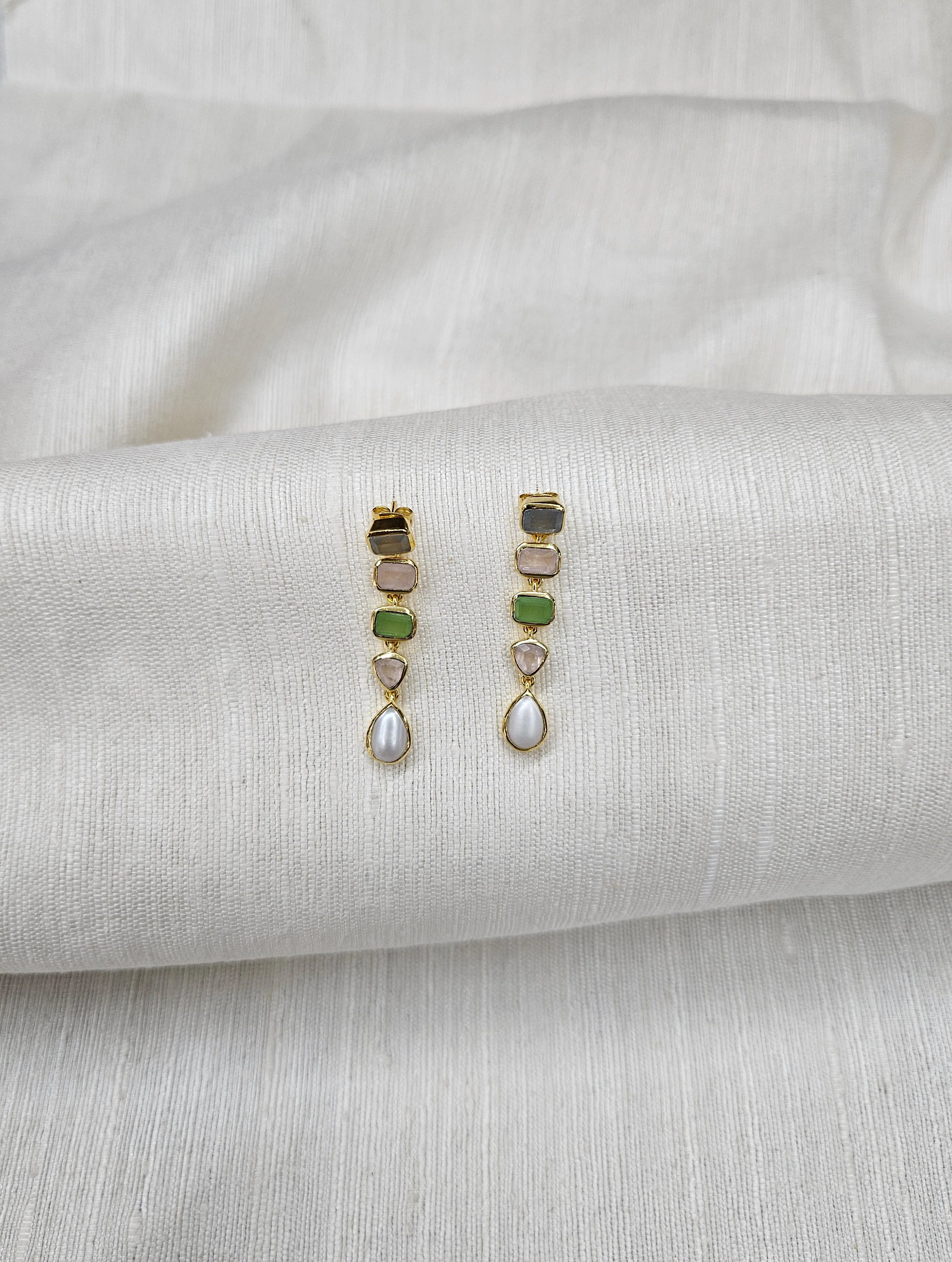 Rysa Drop Earrings - Joy - Image 2