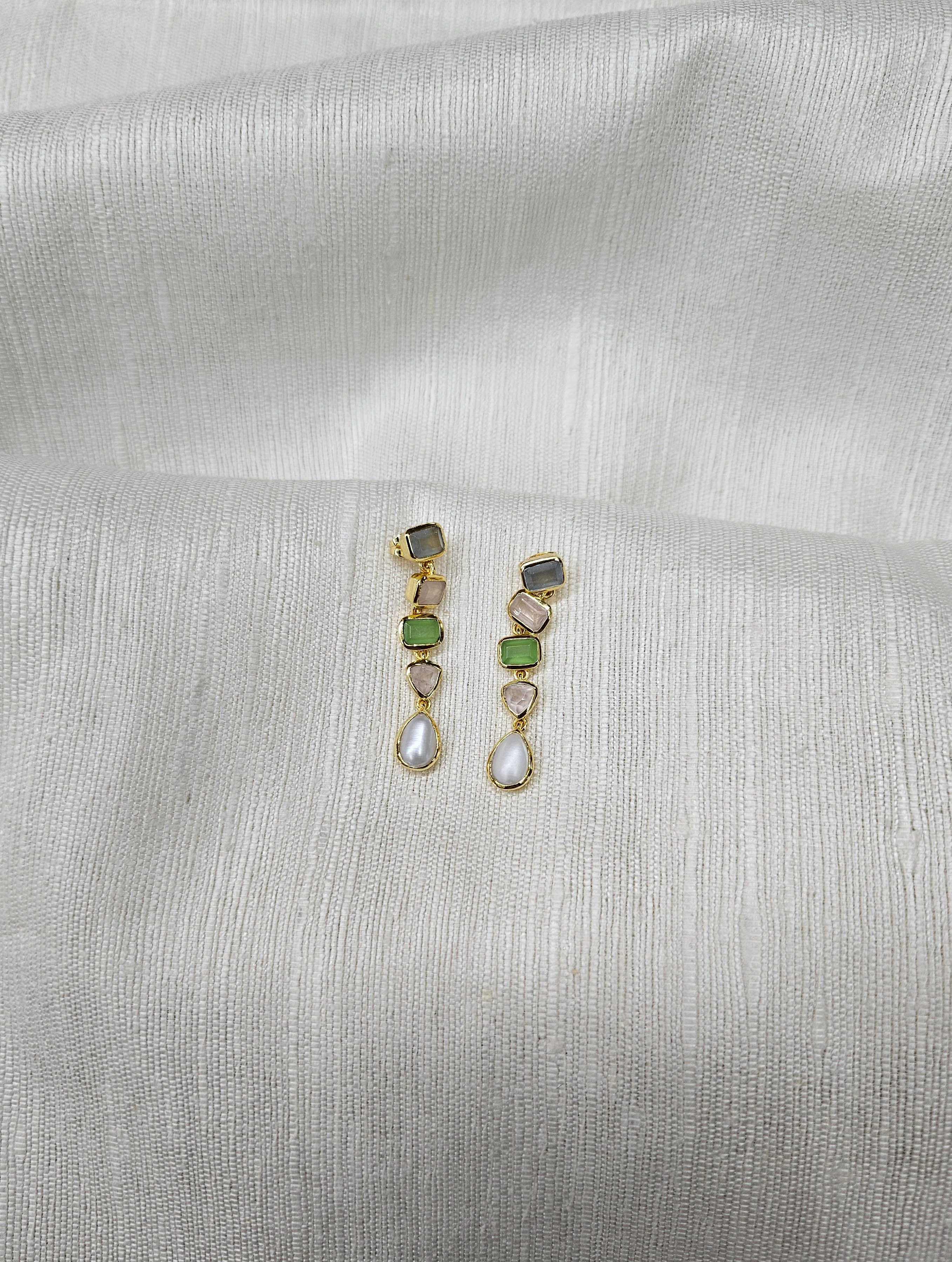 Rysa Drop Earrings - Joy - Image 3