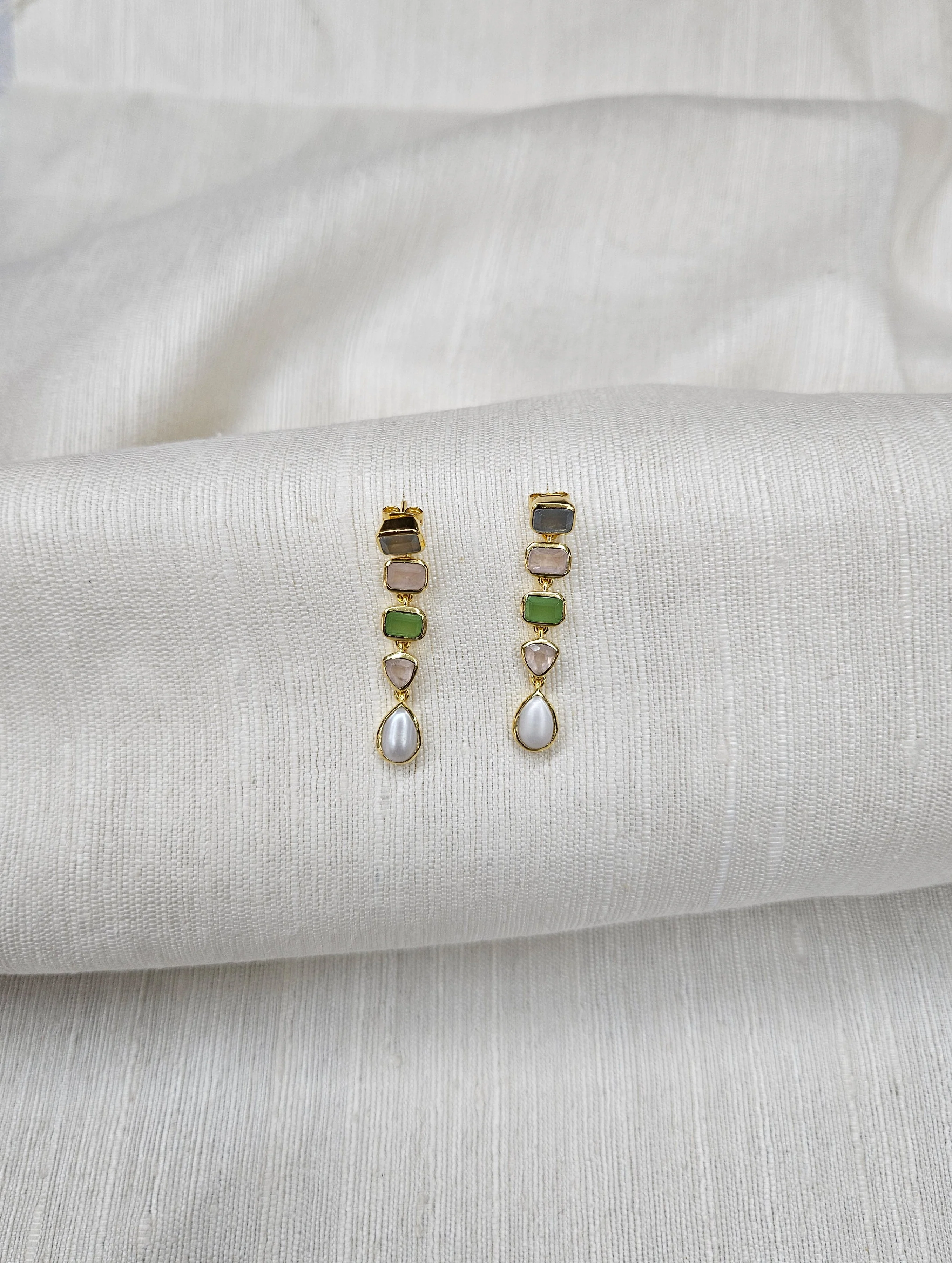 Rysa Drop Earrings - Joy - Image 4