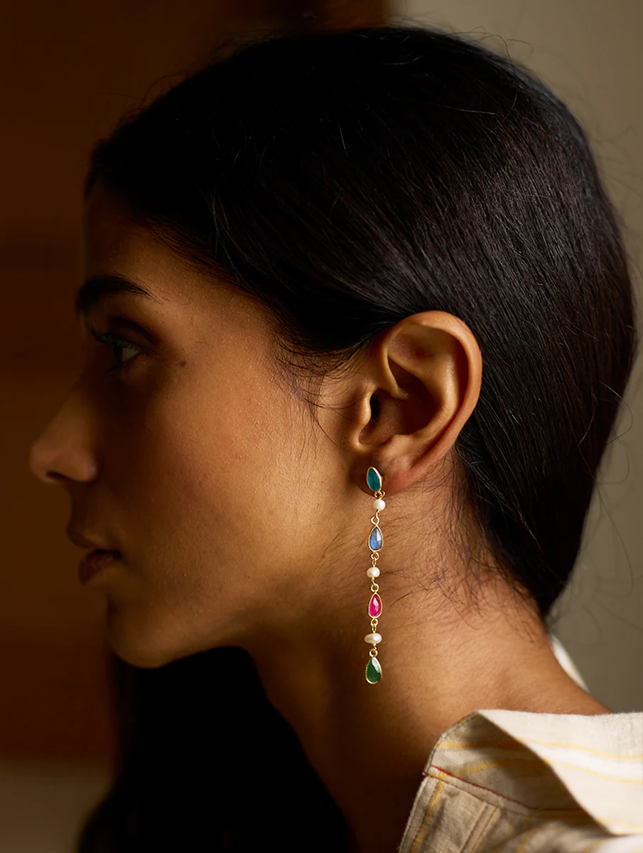 Sera Dangler Earrings - Joy - Image 3