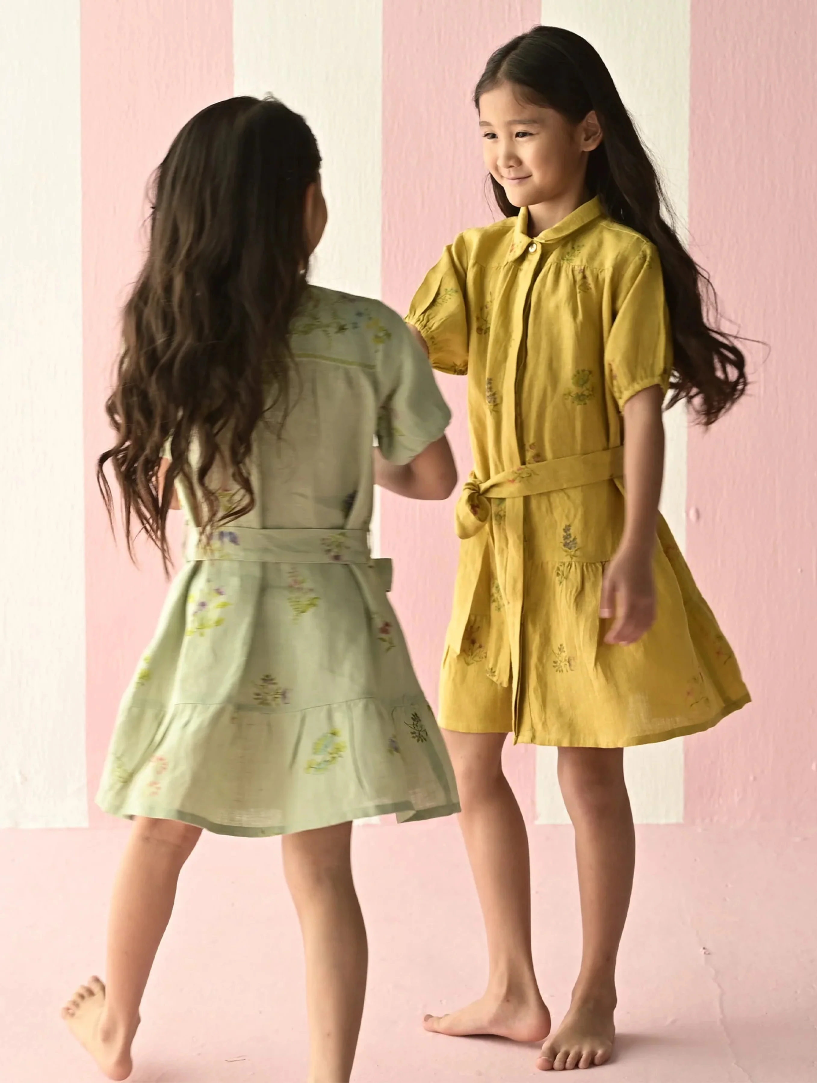 Sia Floral Dress - Mint - Image 6