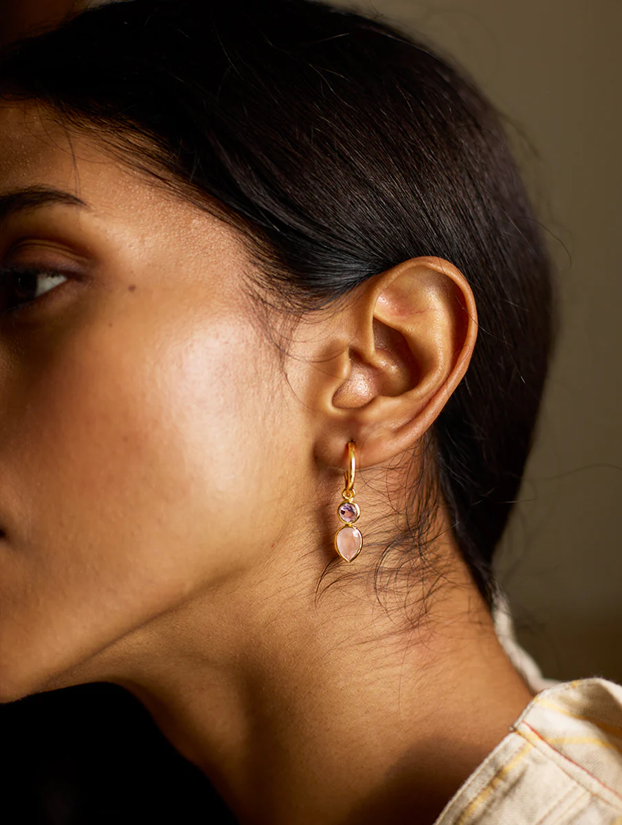 Solana Earrings - Lavender - Image 2
