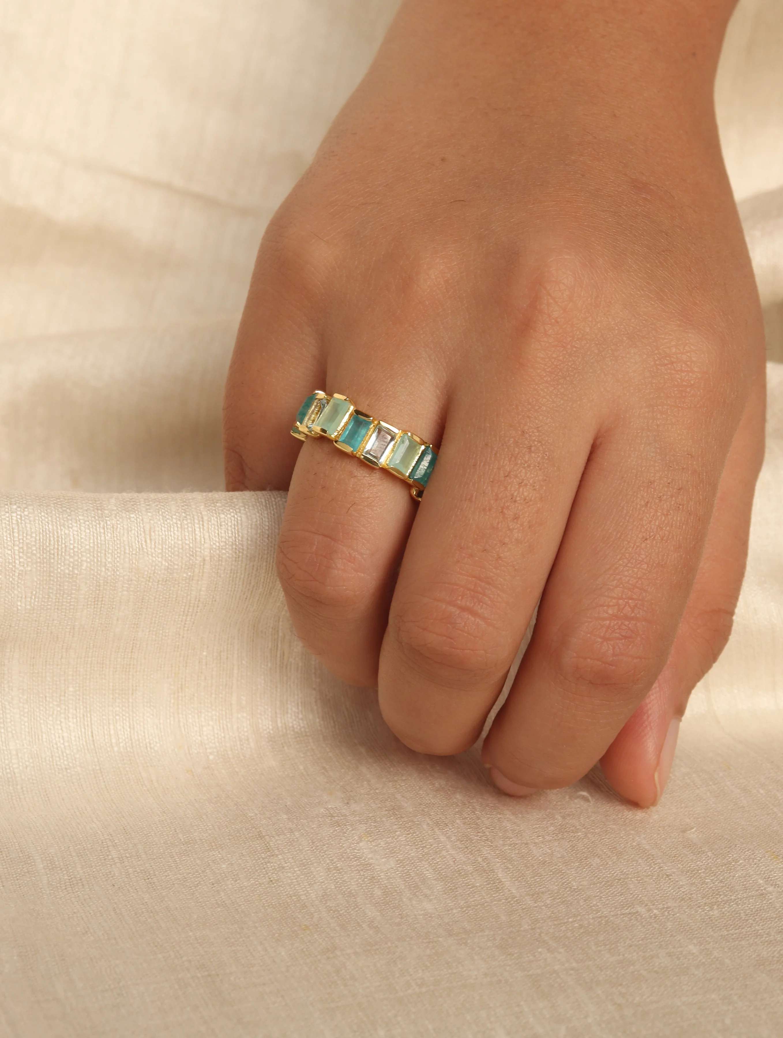 Suki Ring - Aqua - Image 4
