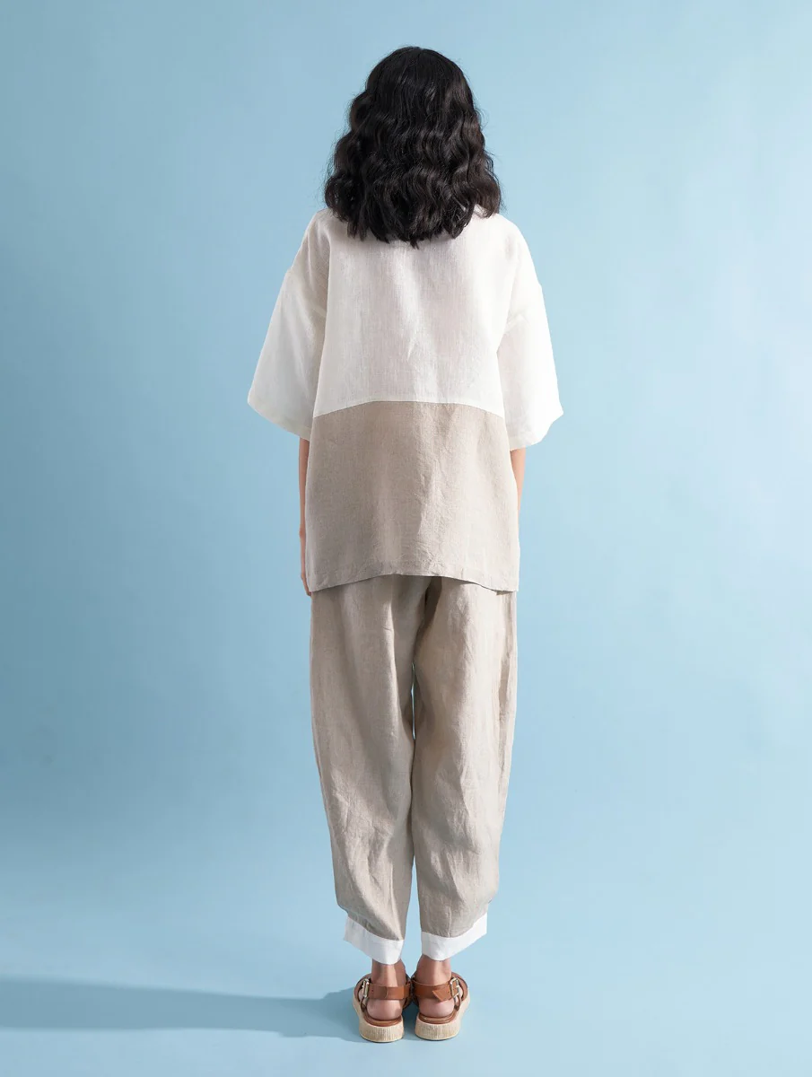 Sutton Color-Blocked Shirt - Dawn - Image 4