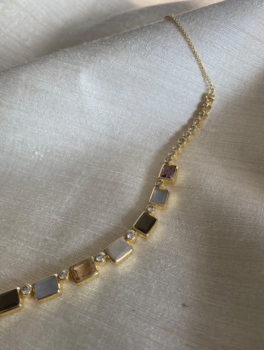 Vera Necklace - Rainbow - Image 2
