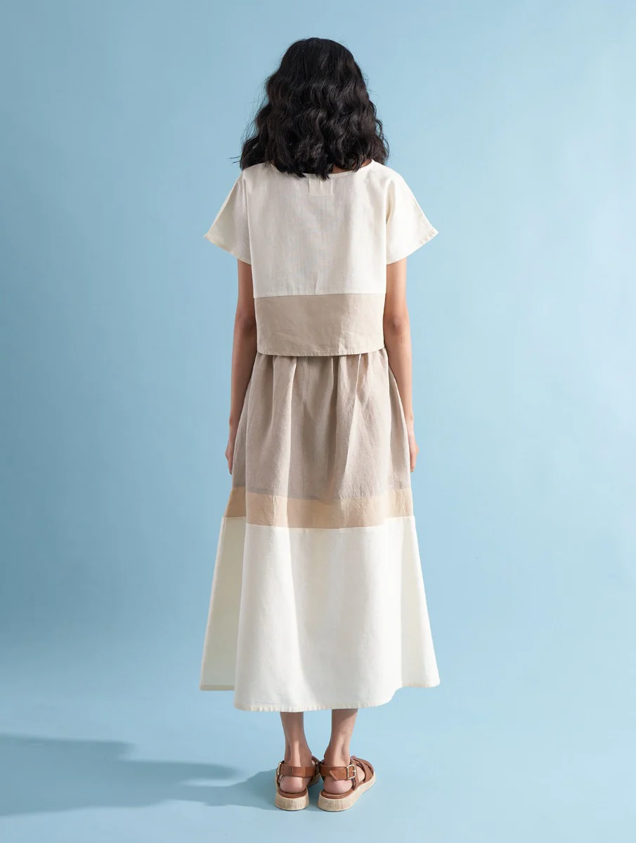 Vina Color-Blocked Top - Dawn - Image 3