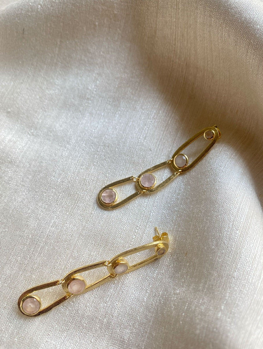 Yera Earrings - Rose - Image 3