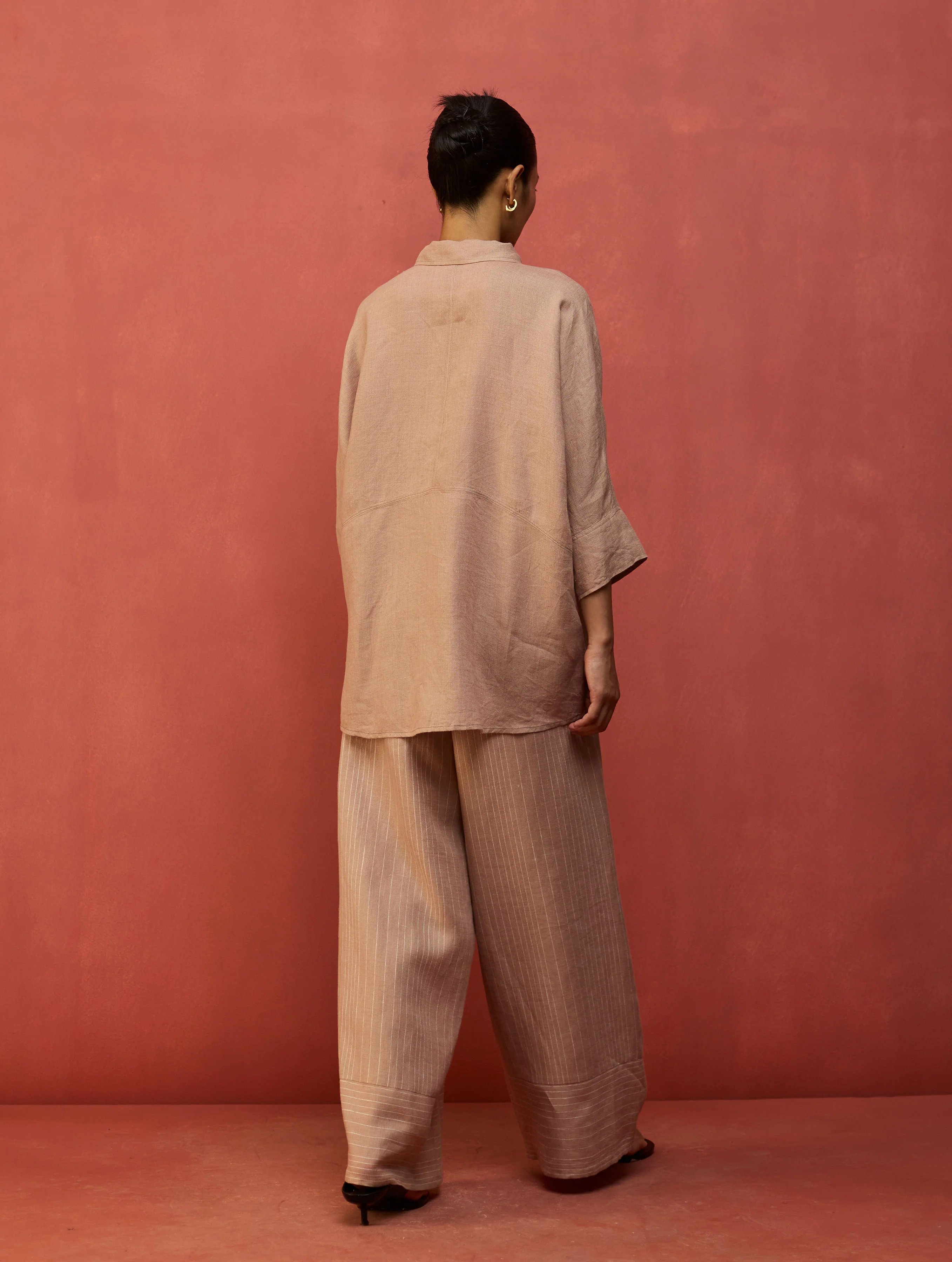 Yoko Forever Linen Co-ord Set - Dusty Rose - Image 10